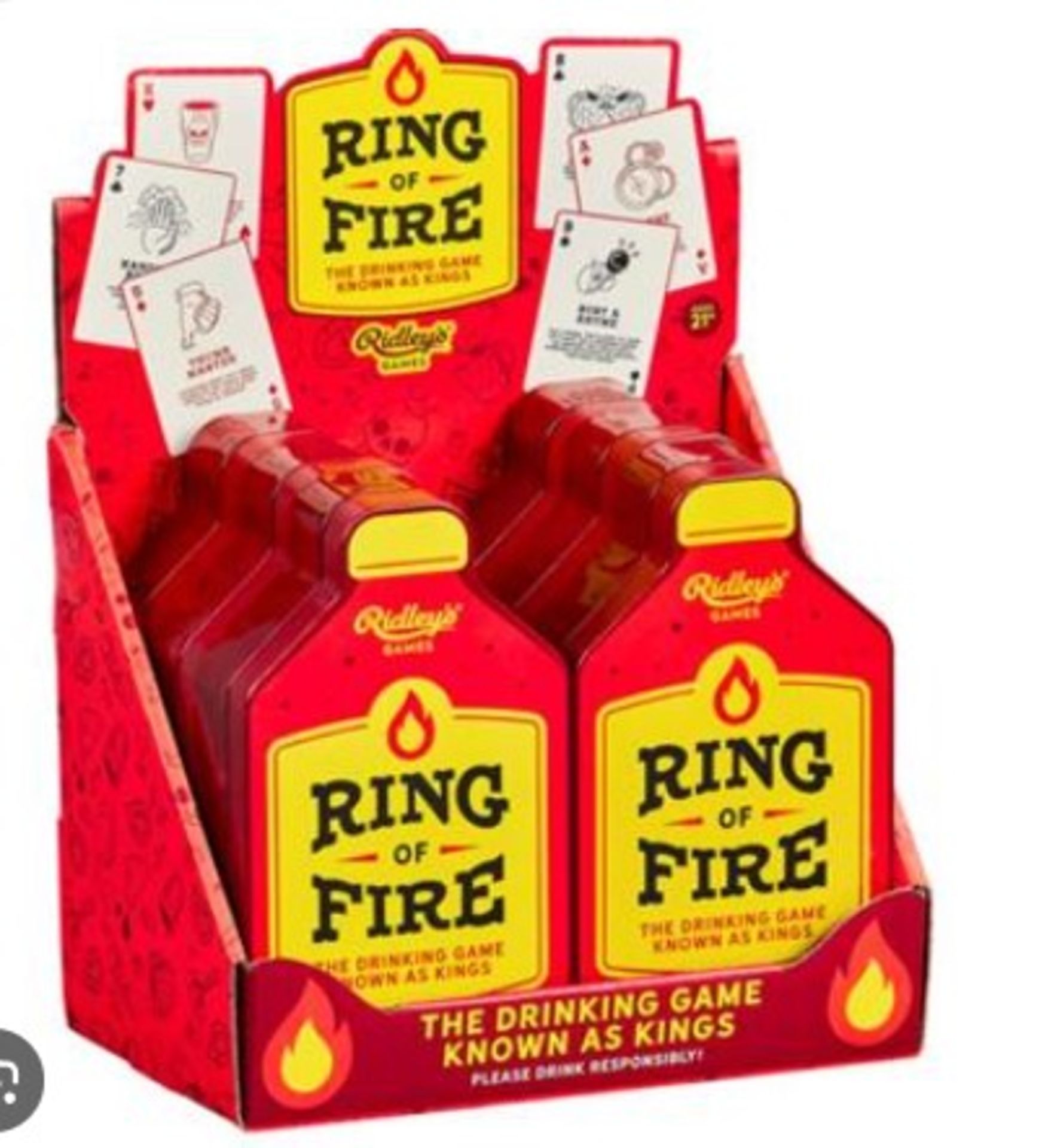 338 X NEW RING OF FIRE CARD GAME (NO CDU)