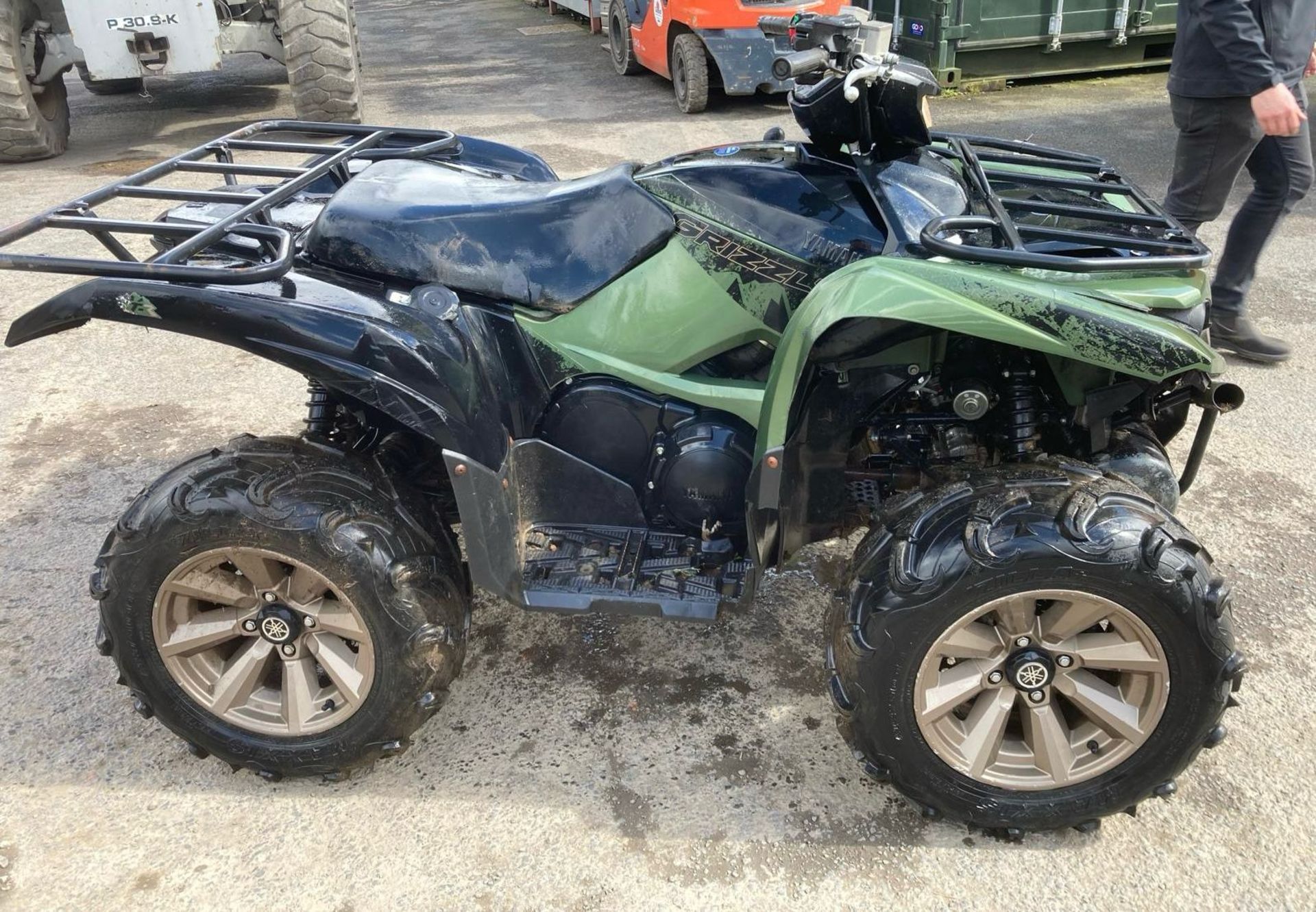 2021 YAMAHA GRIZZLY 700 SE FARM QUAD BIKE 4X4 ATV