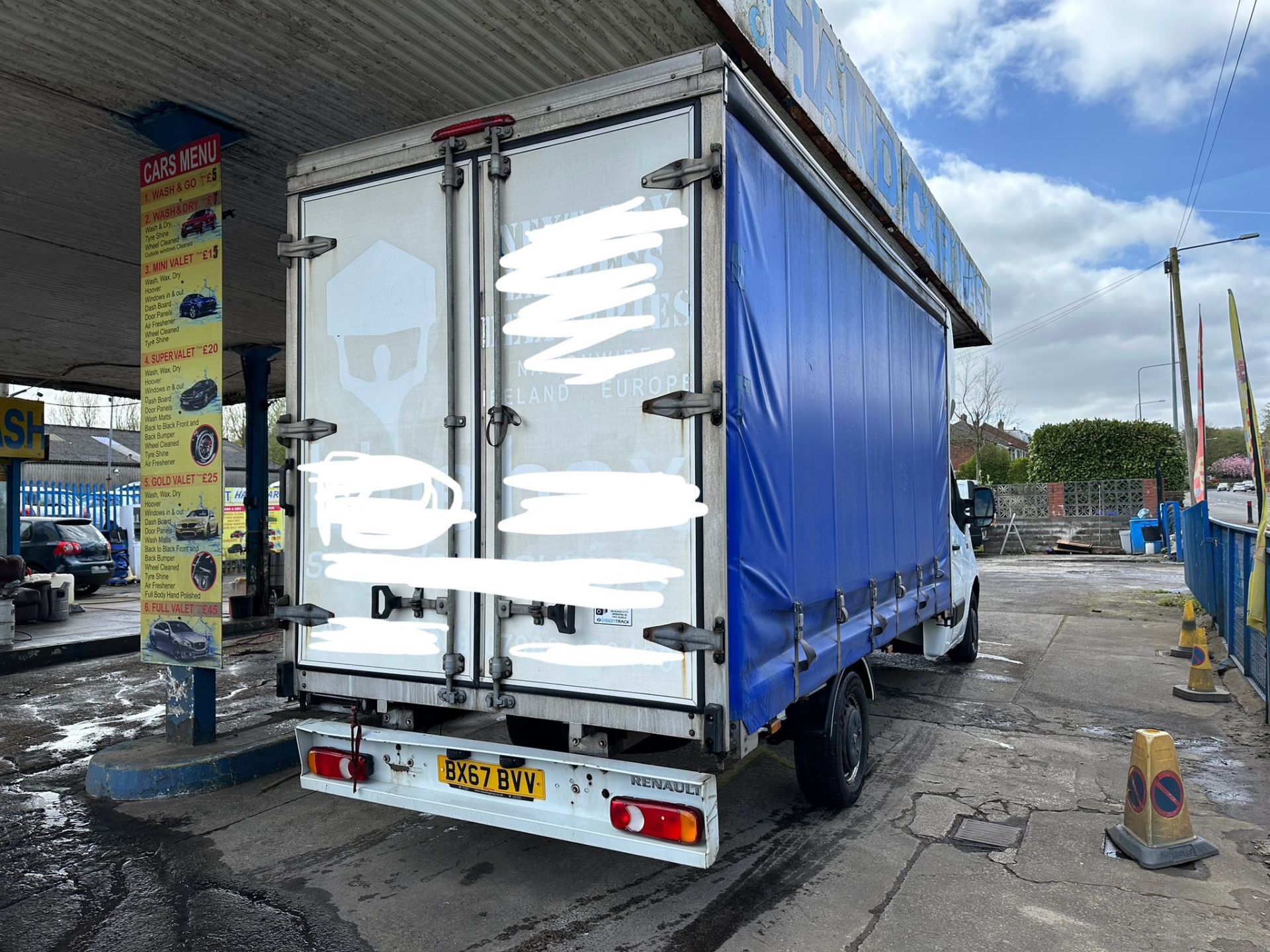 2018 RENAULT MASTER DCI 135 CURTAIN SIDEK TRACK BARN - Image 5 of 10