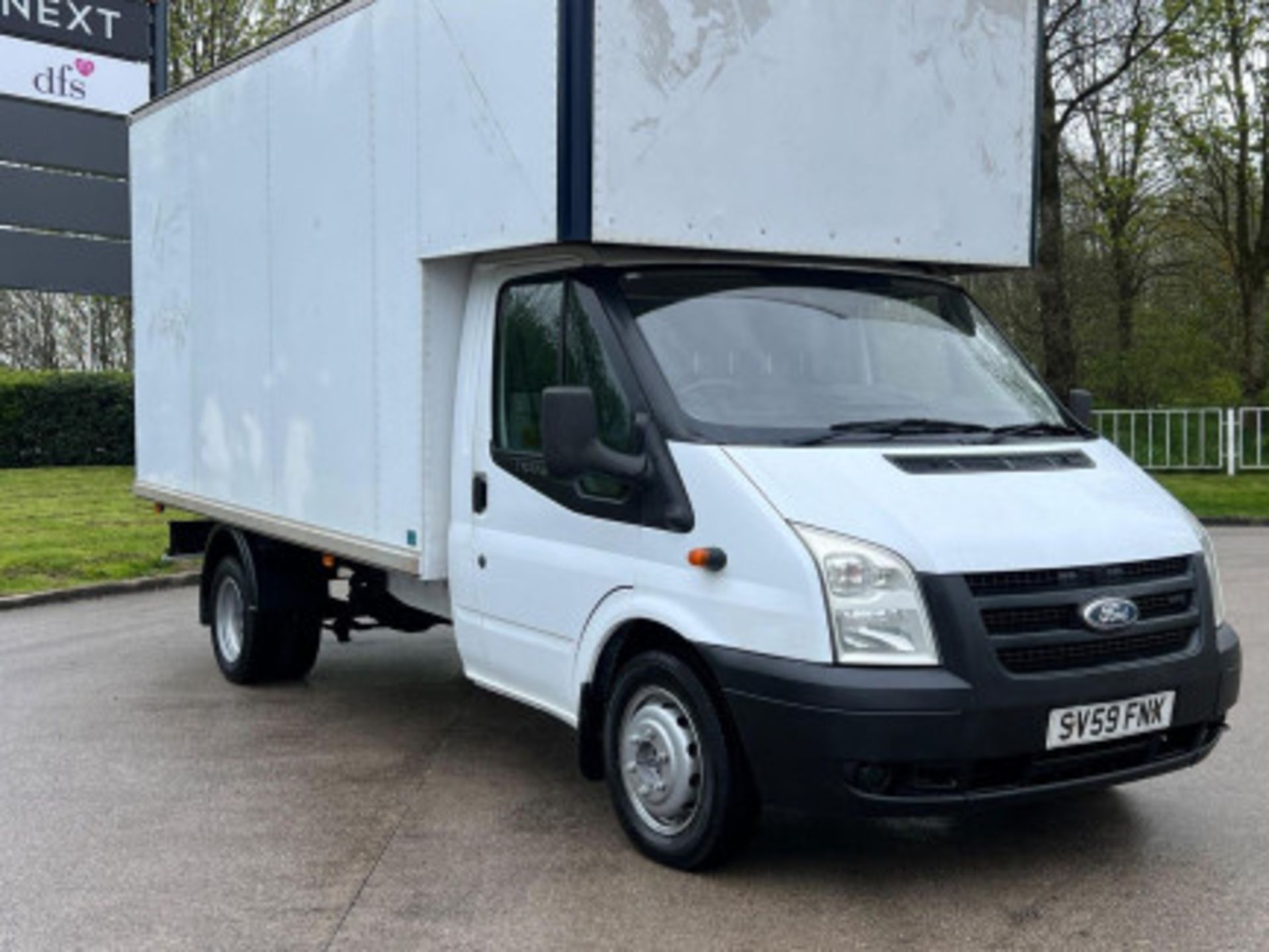 FORD TRANSIT 2.4 TDCI 350 DURATORQ LUTON RWD L3 H2 3DR >>--NO VAT ON HAMMER--<< - Image 2 of 92