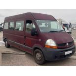 RELIABLE 2007 RENAULT MASTER LWB MINIBUS - IDEAL FOR RESTORATION OR CONVERSION (SPARES OR REPAIRS )