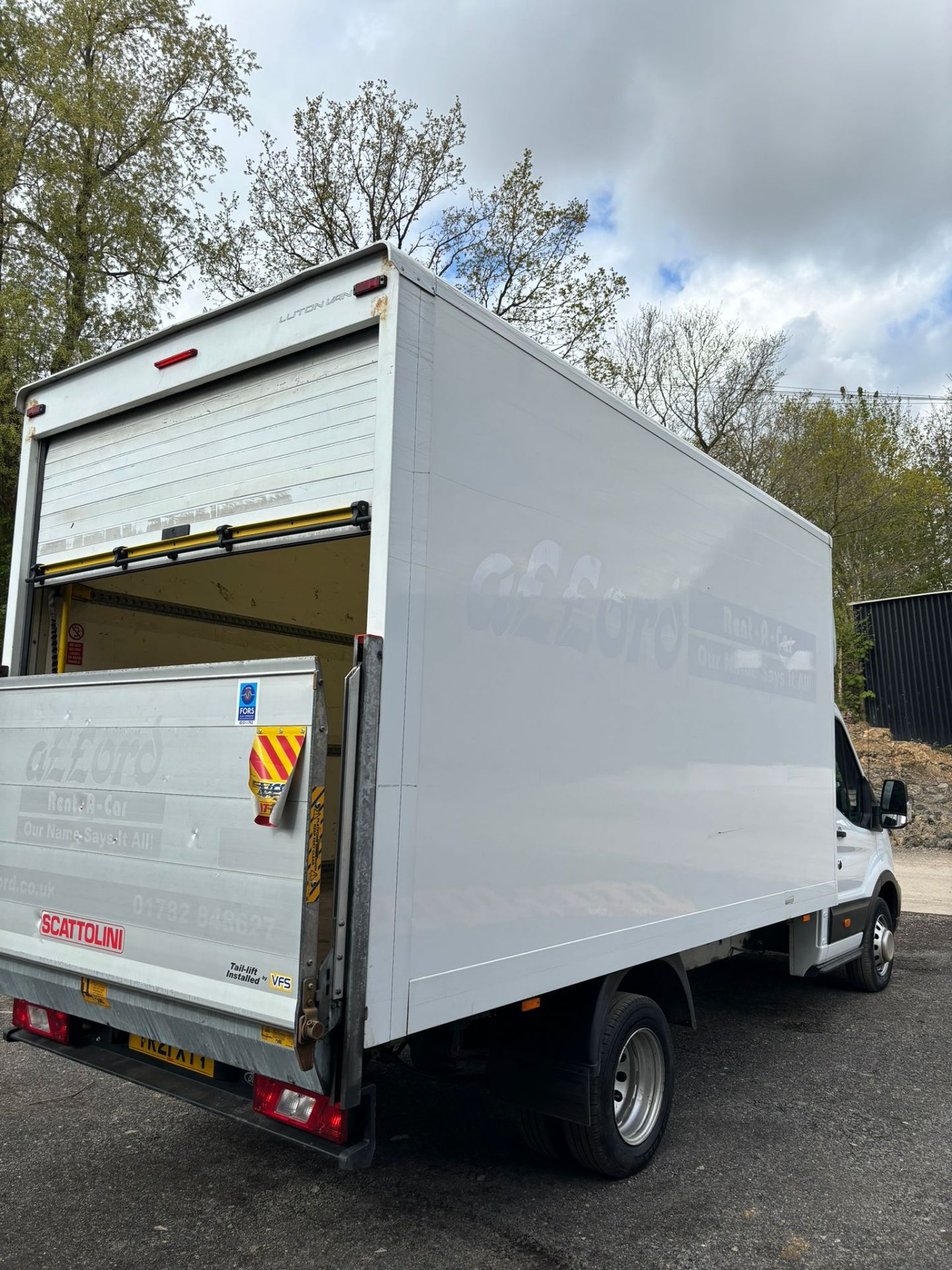 2021 FORD TRANSIT LUTON BOX VAN WITH TAIL LIFT - Image 7 of 11