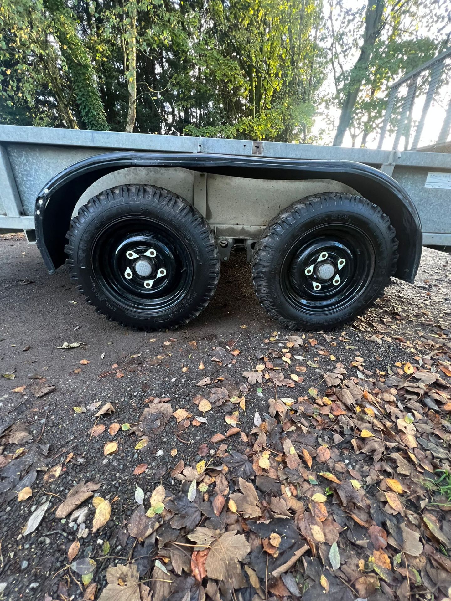 IFOR WILLIAMS TWIN AXLE TRAILER **(NO VAT ON HAMMER)** - Image 5 of 13