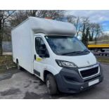 2017 PEUGEOT BOXER LWB LOW LOADER BOX WITH TAIL LIFT (SPARES OR REPAIRS)