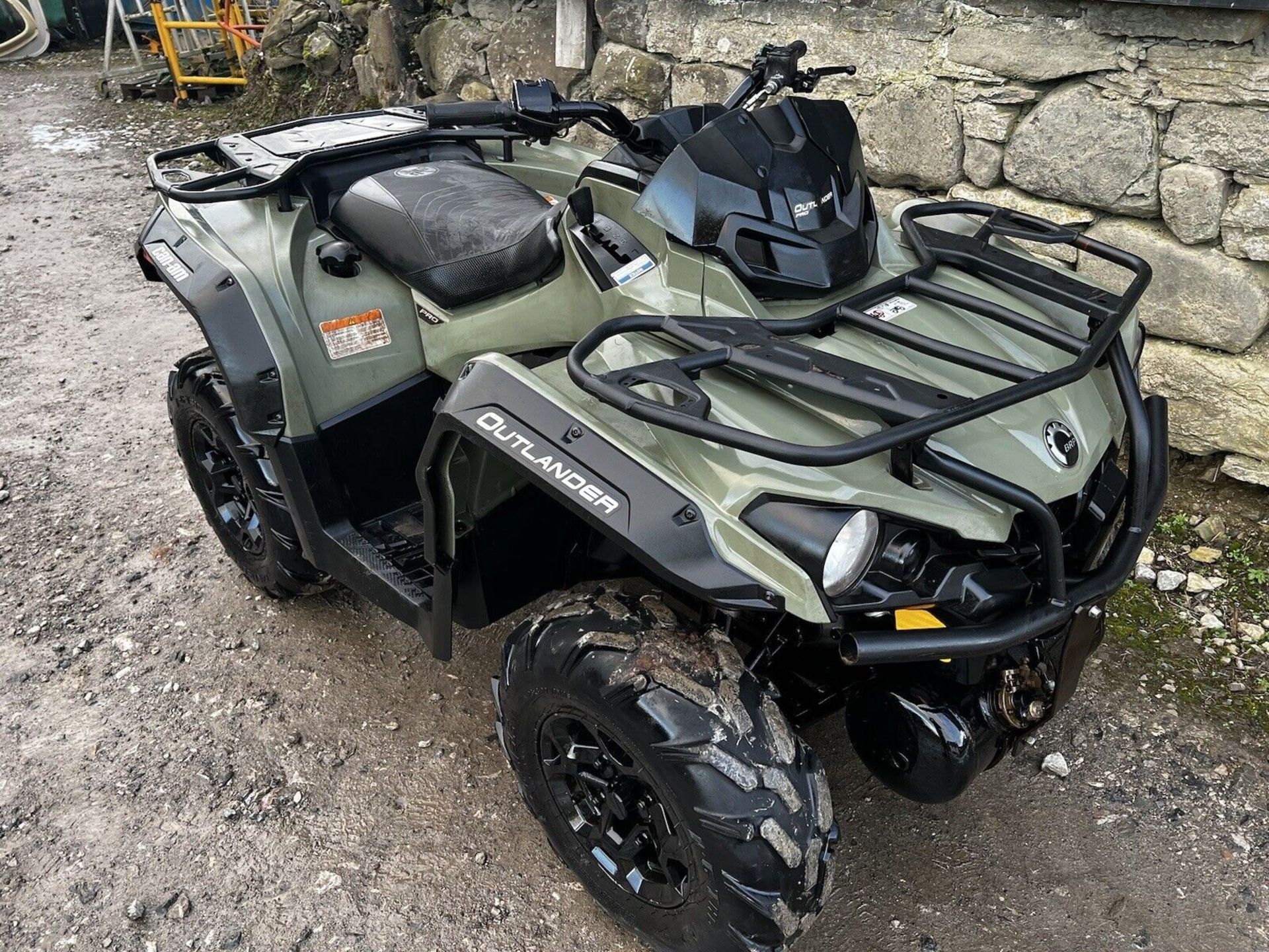 2018 CAN AM OUTLANDER 570 PRO 4WD QUAD ATV