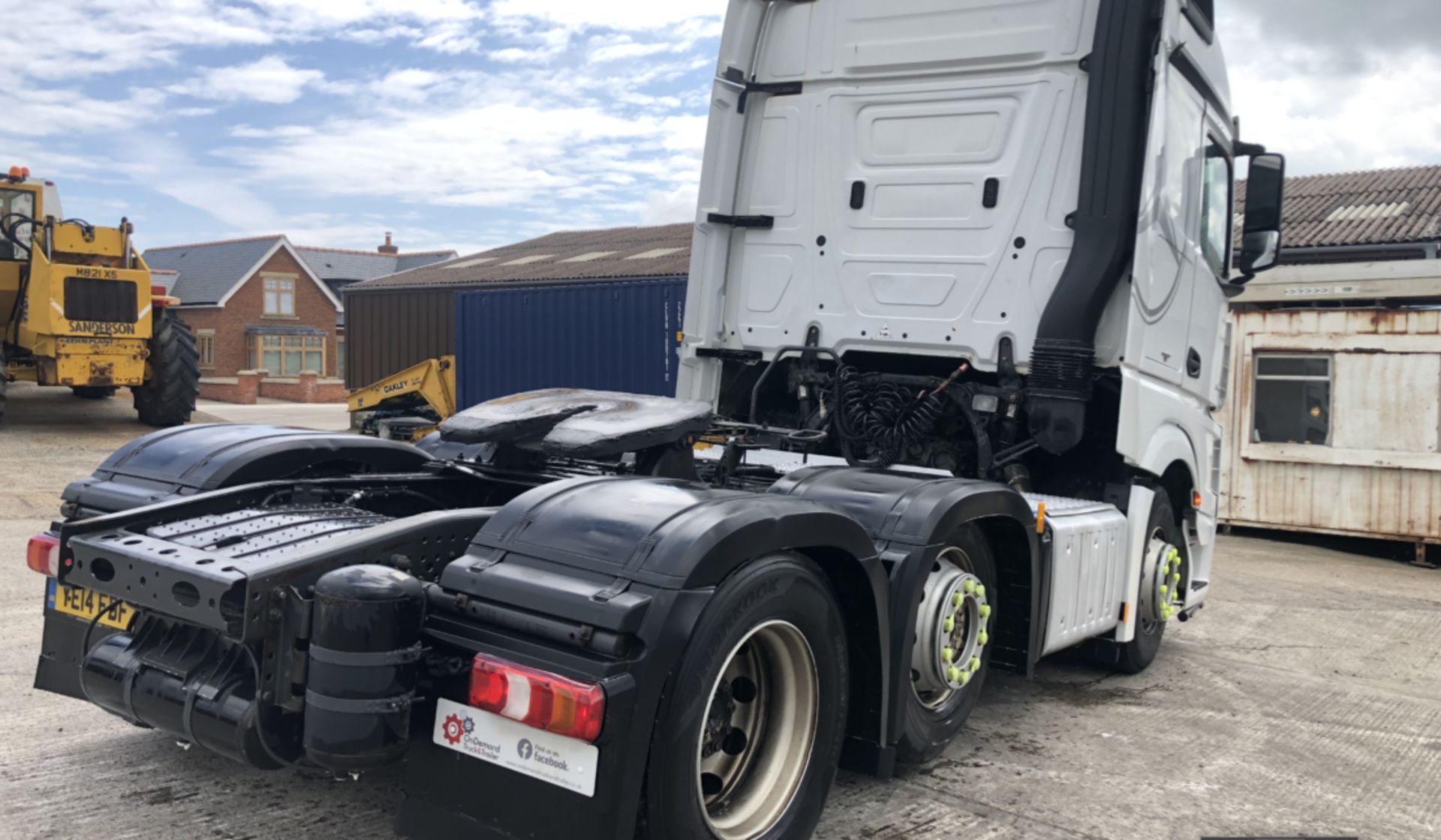 MERCEDES ACTROS 2545 3 AXLE TRACTOR UNIT - Image 11 of 12