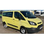 2014 FORD TRANSIT CUSTOM MINI BUS -170K MILES- HPI CLEAR- READY FOR ACTION!