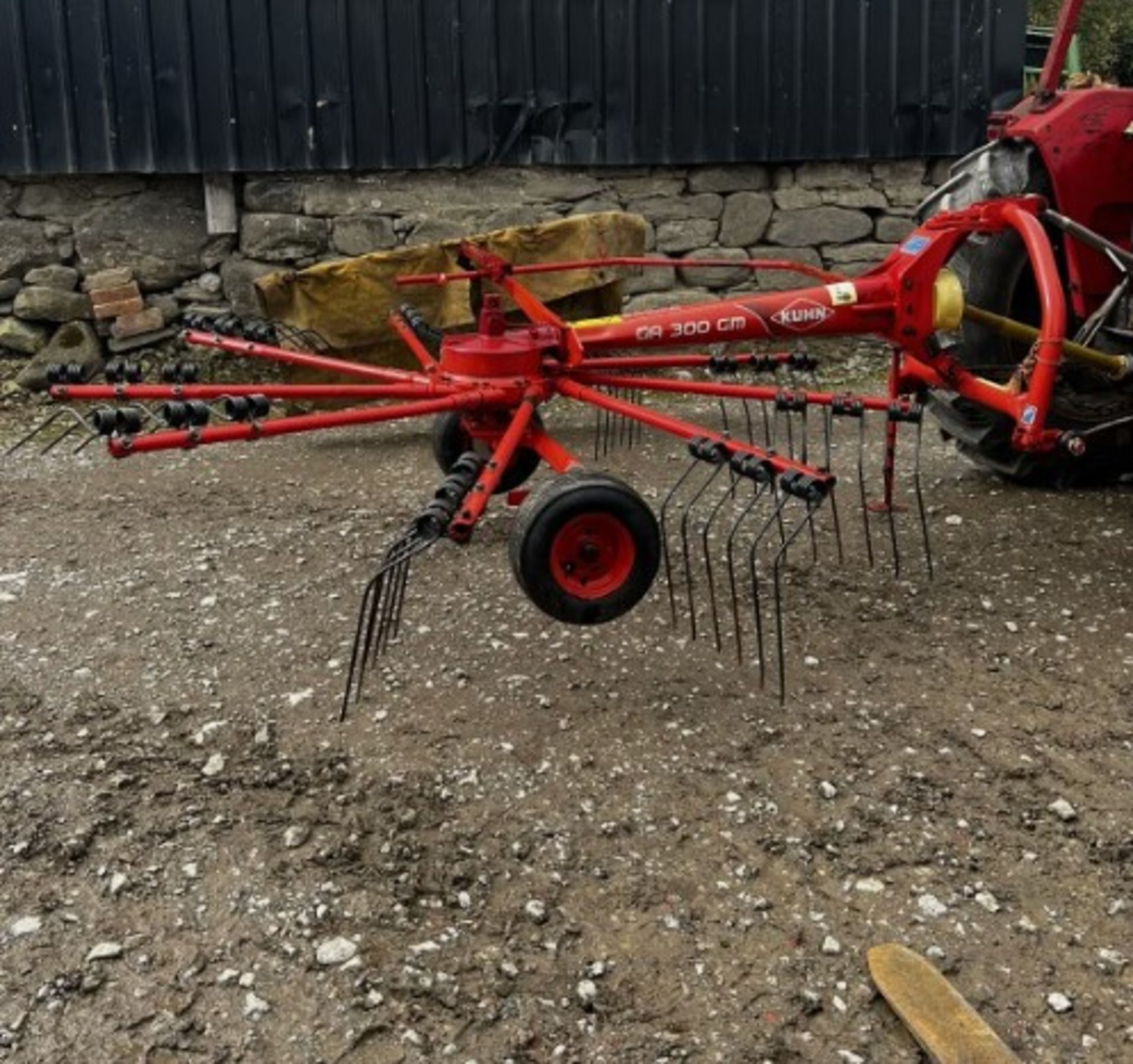 KUHN GA 300 GM HAY RAKE - ENHANCE YOUR HAYMAKING EFFICIENCY