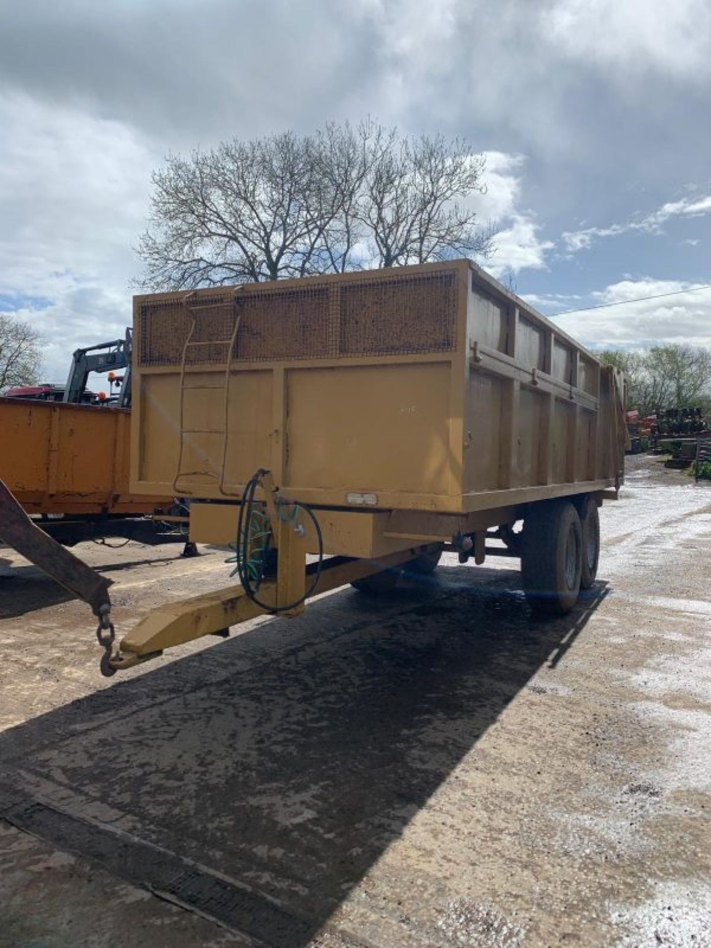 GULL 14 TON TANDEM AXLE GRAIN TRAILER - Image 3 of 8