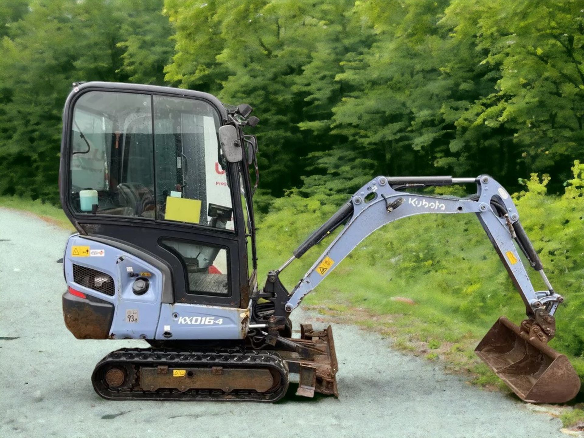 2016 KUBOTA KX016-4 MINI EXCAVATOR - Image 11 of 11