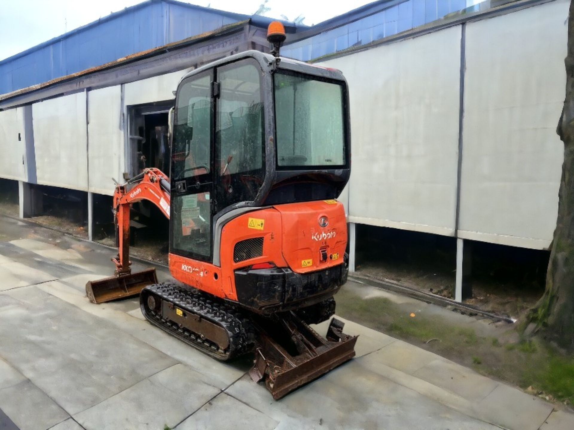 2014 KUBOTA KX016-4 MINI EXCAVATOR - Image 5 of 11