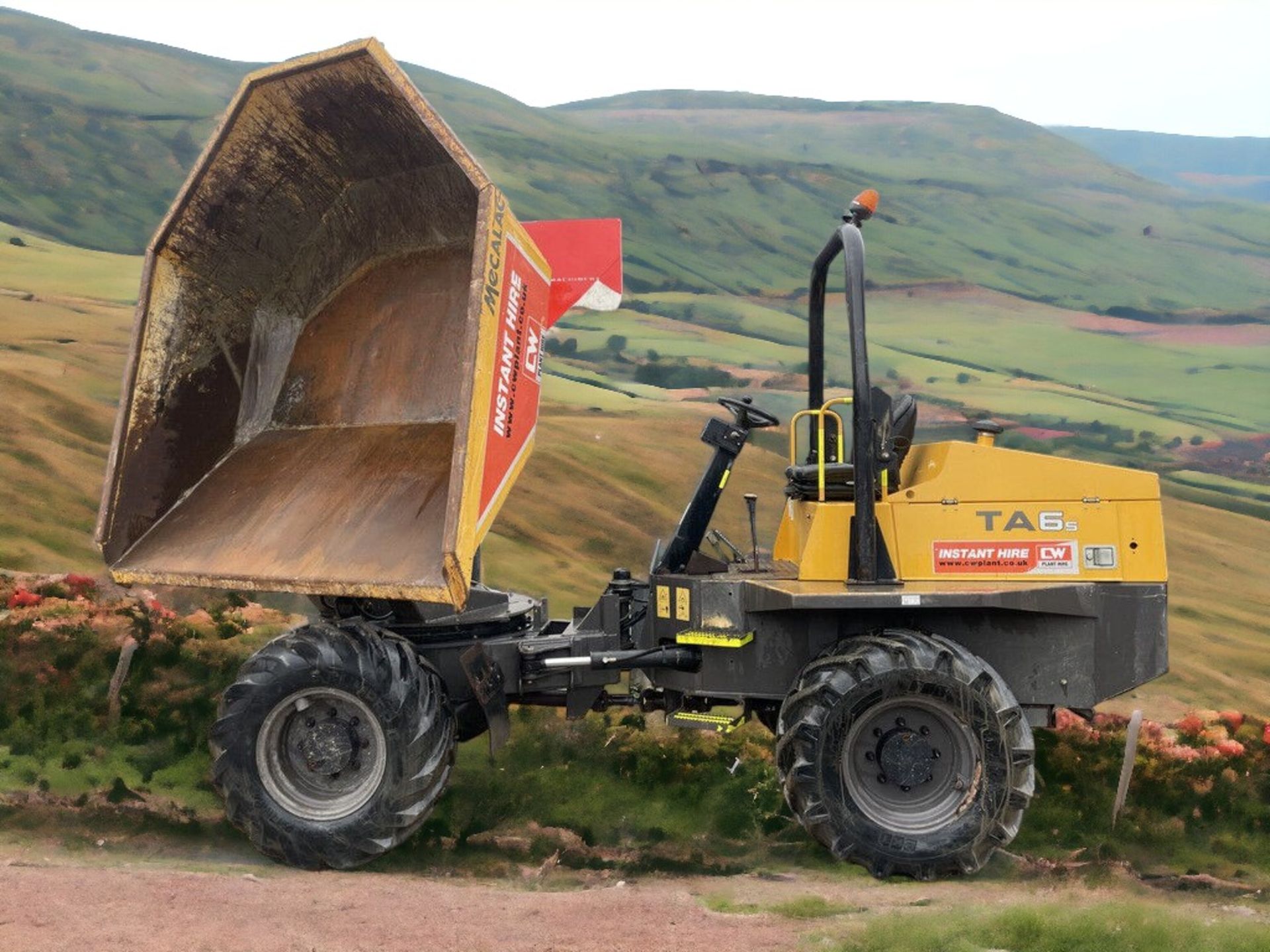 TEREX TA9SP 9 TON SWIVEL DUMPER - Image 4 of 10