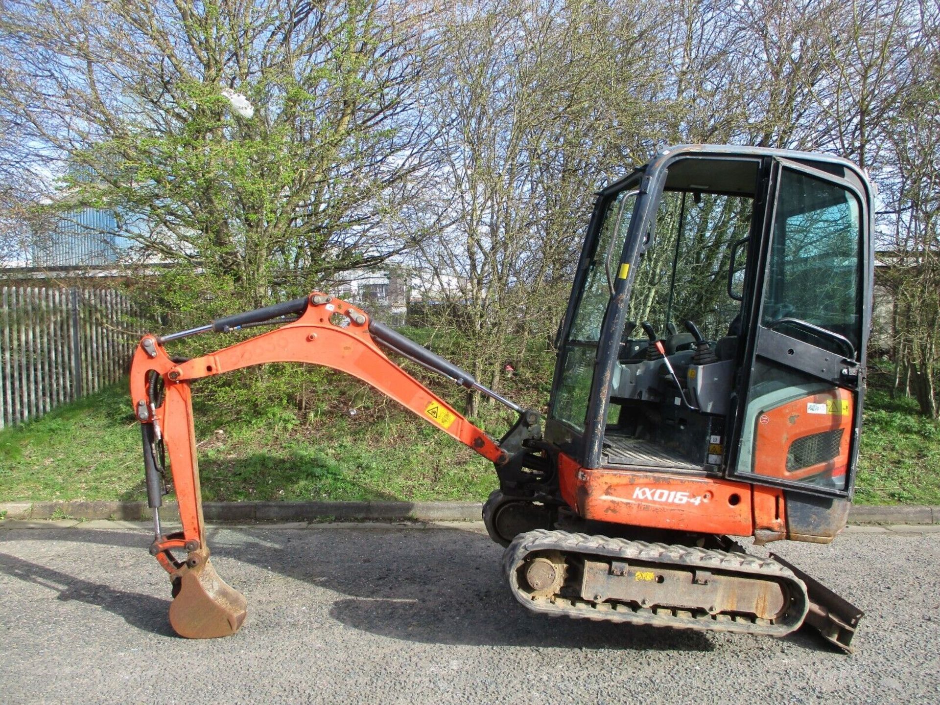 YEAR 2012 KUBOTA KX016-4 EXCAVATOR - Image 11 of 13