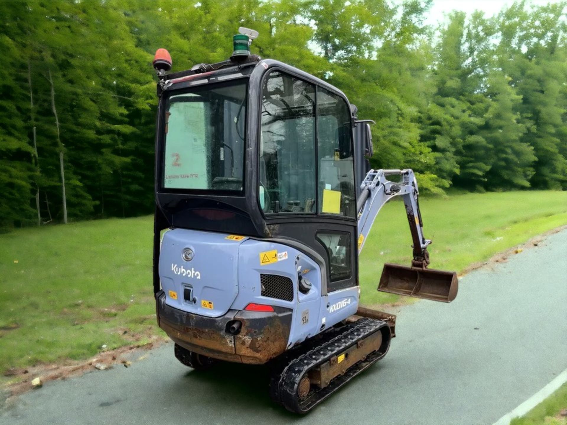 2016 KUBOTA KX016-4 MINI EXCAVATOR - Image 3 of 11