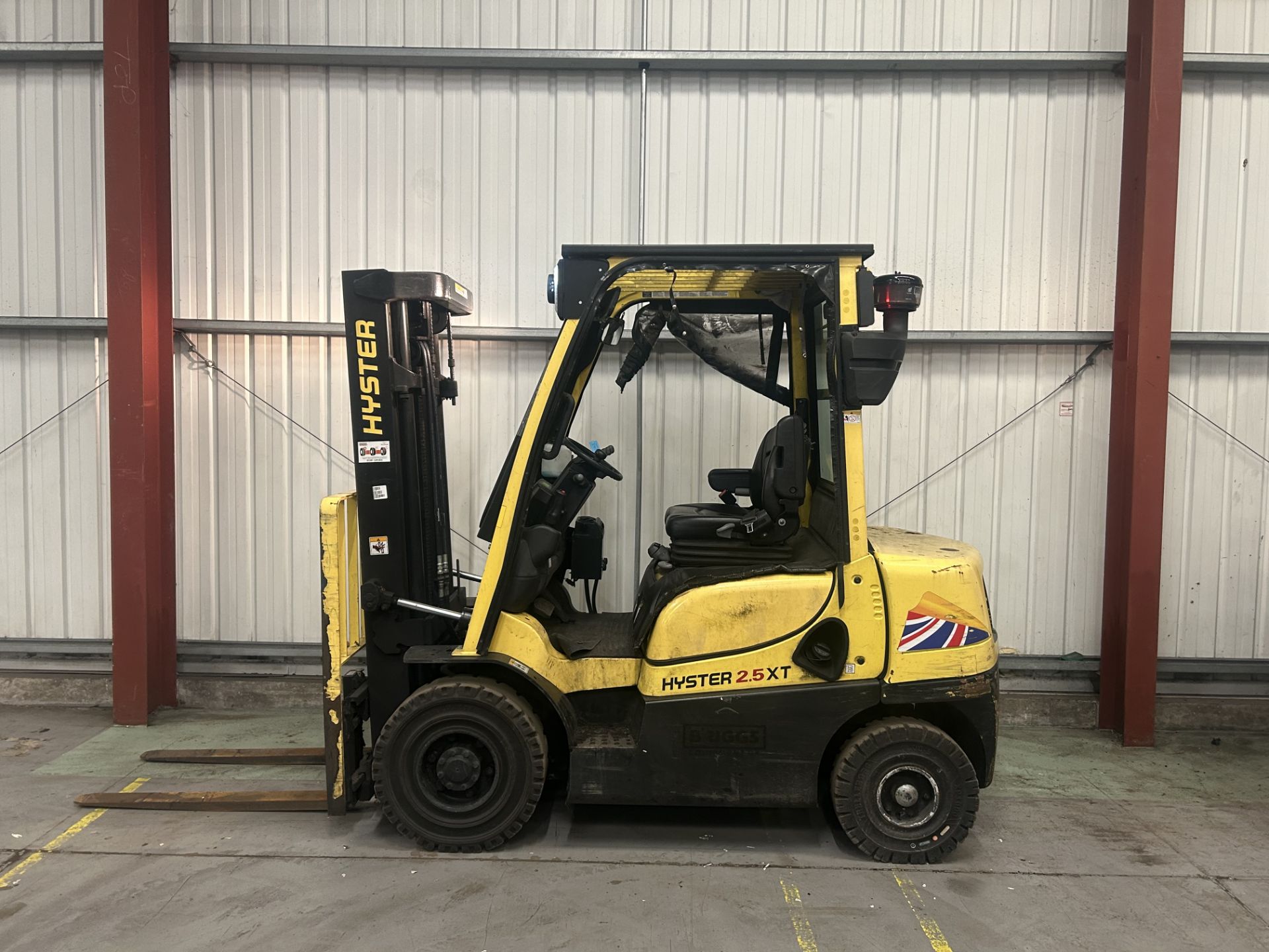 2016 DIESEL FORKLIFTS HYSTER H2.5XT