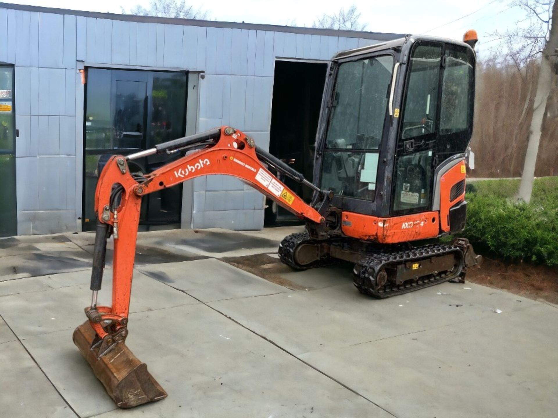 2014 KUBOTA KX016-4 MINI EXCAVATOR - Image 6 of 11