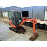 2014 KUBOTA KX016-4 MINI EXCAVATOR