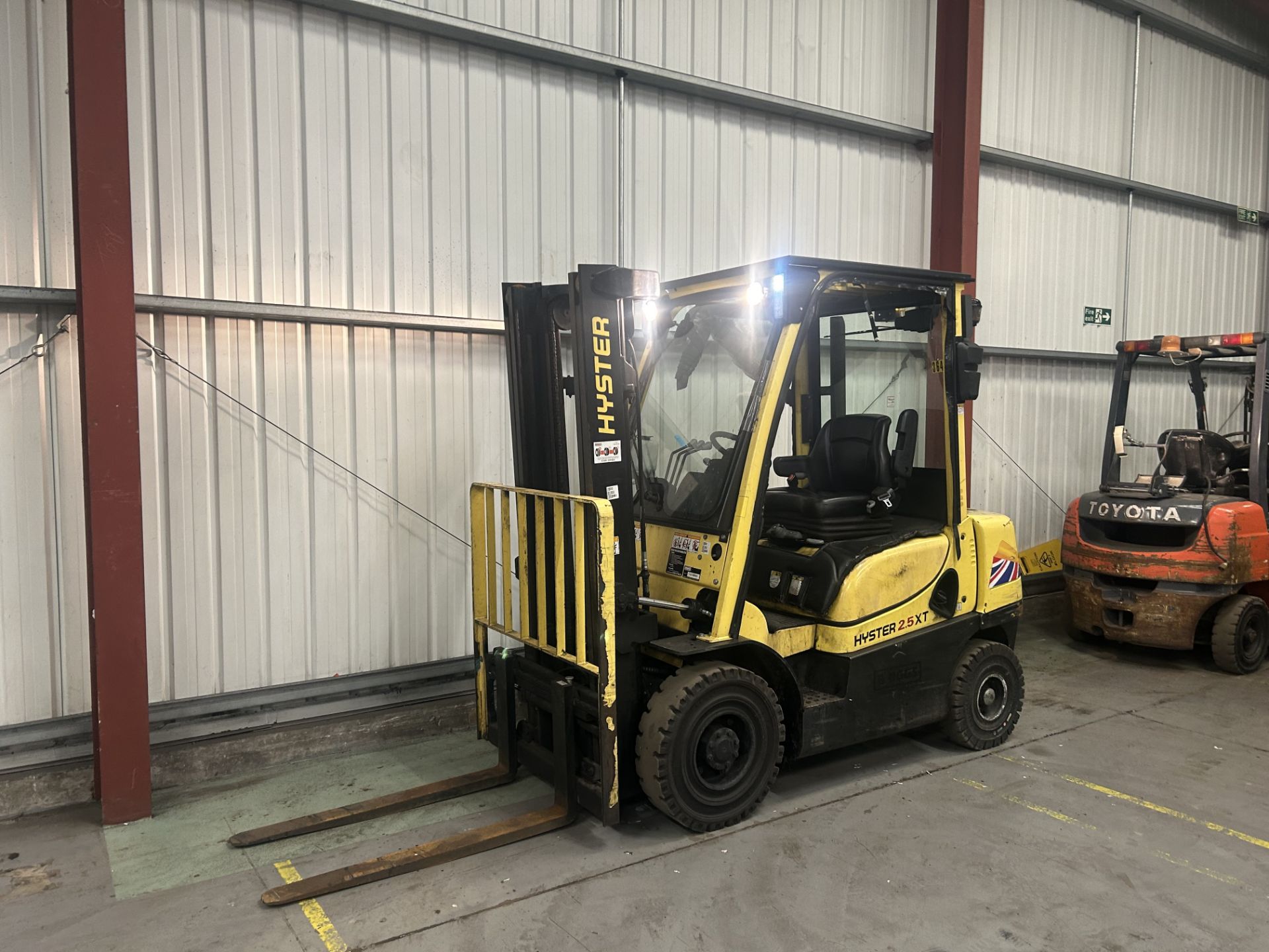 2016 DIESEL FORKLIFTS HYSTER H2.5XT - Image 2 of 6
