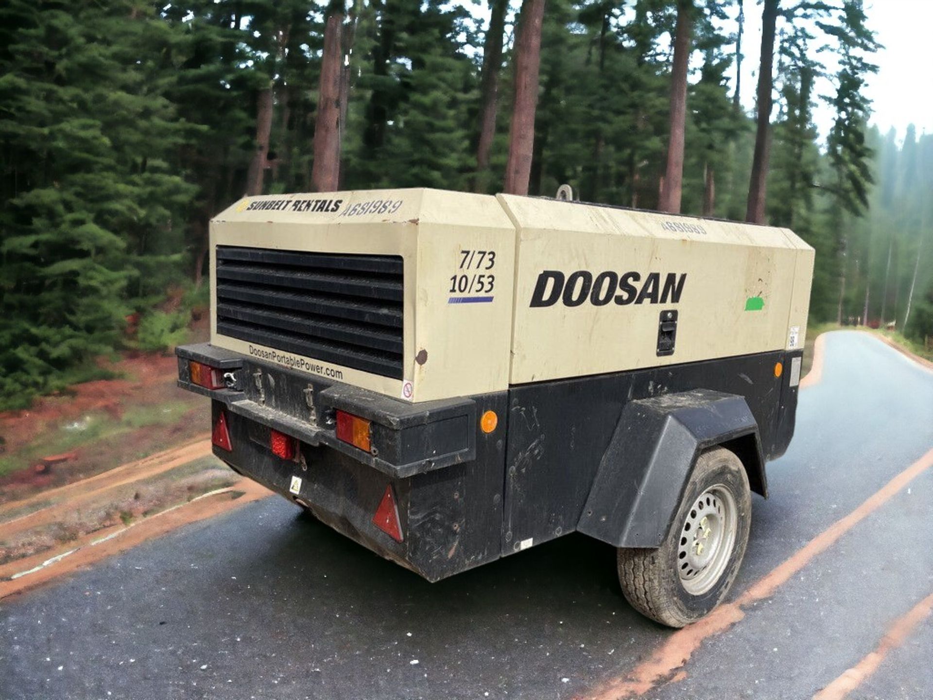 2015 DOOSAN 7/73-10/53 COMPRESSOR: POWERFUL PERFORMANCE, - Image 12 of 12