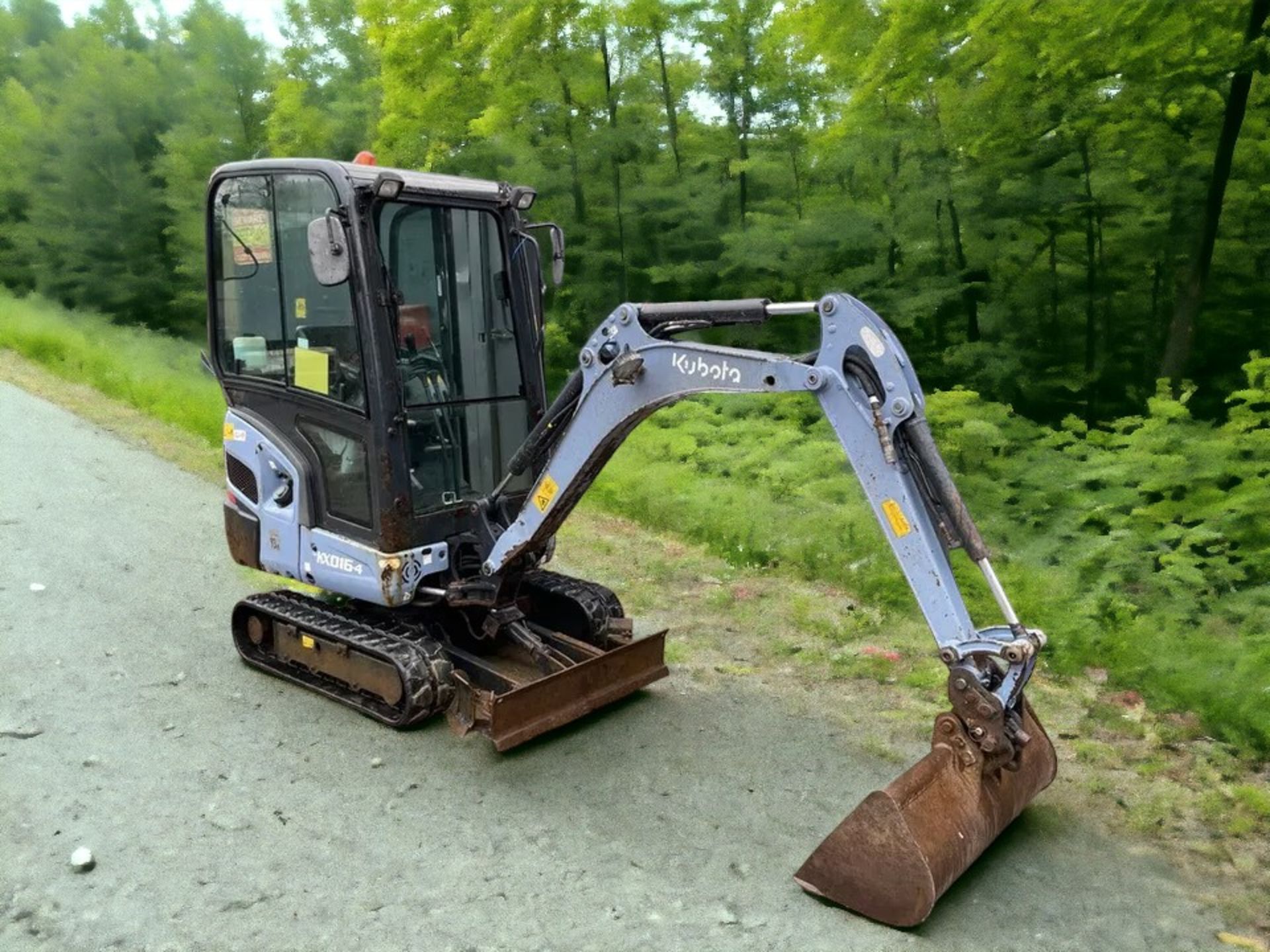 2016 KUBOTA KX016-4 MINI EXCAVATOR