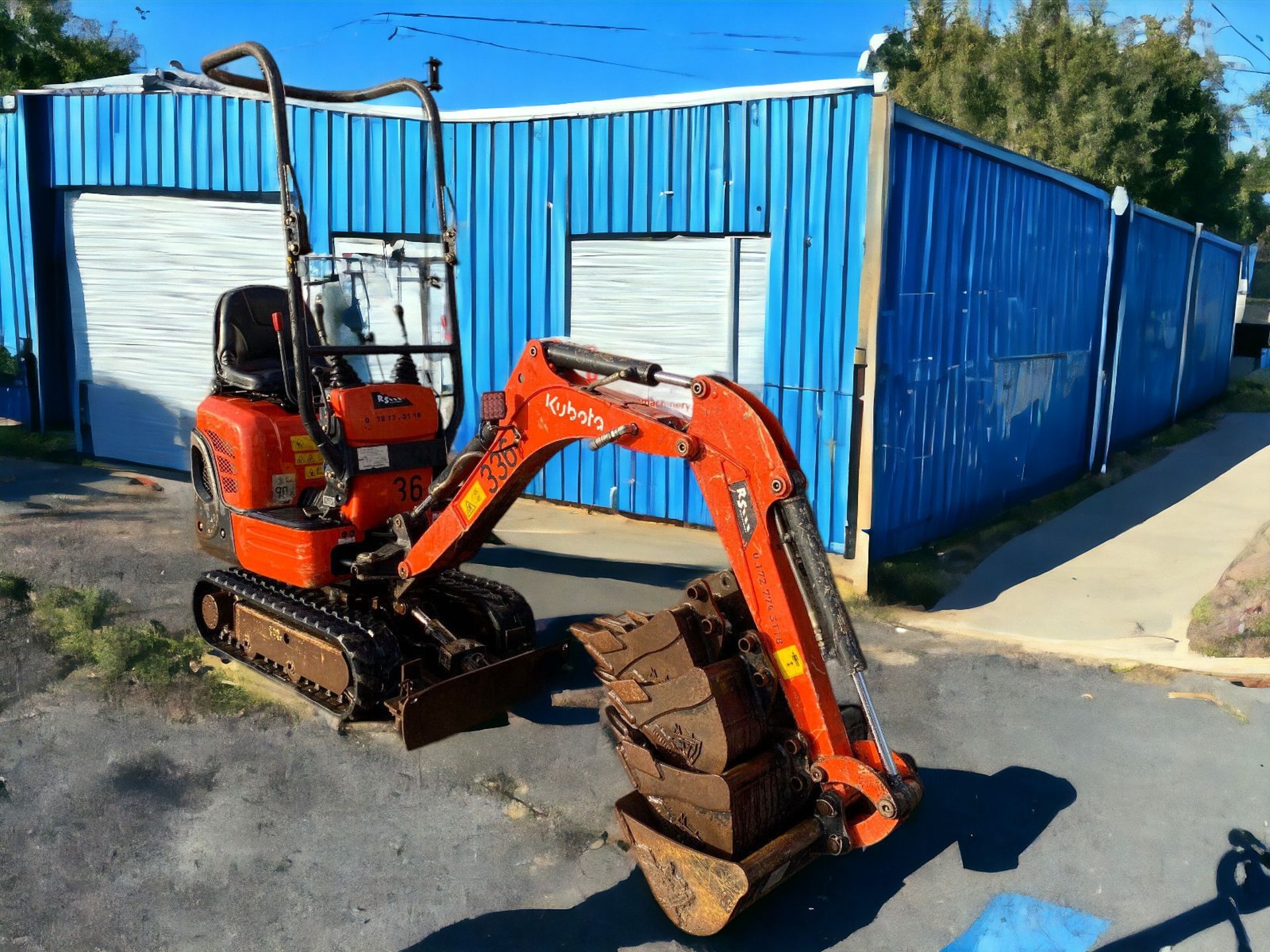 2018 KUBOTA K008-3 MICRO EXCAVATOR - LOW HOURS, HIGH PERFORMANCE - Image 11 of 12