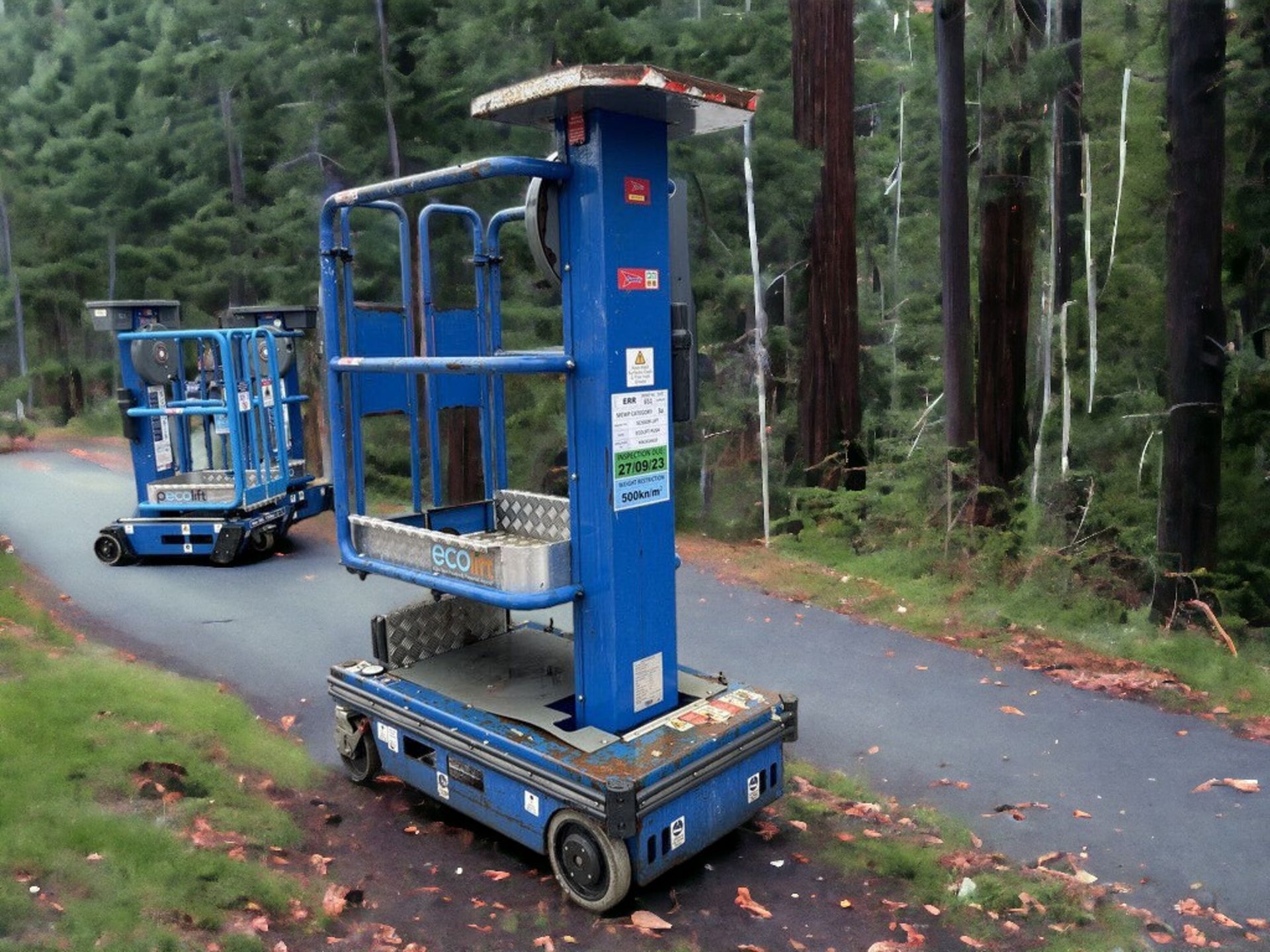 EFFICIENT AND PORTABLE: 2018 POWER TOWER ECOLIFT PUSH AROUND LIFT