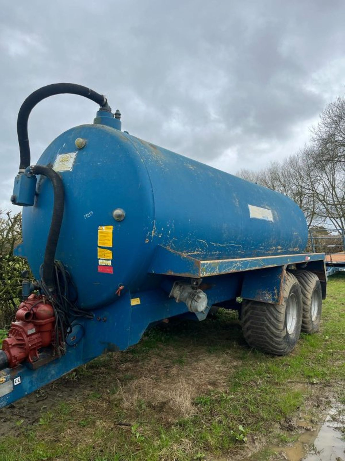 MARSTON 3000 TWIN AXLE SLURRY TANKER - Image 2 of 2