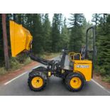 EFFICIENT PERFORMANCE: 2016 JCB 1THT 1 TON HIGH TIP DUMPER