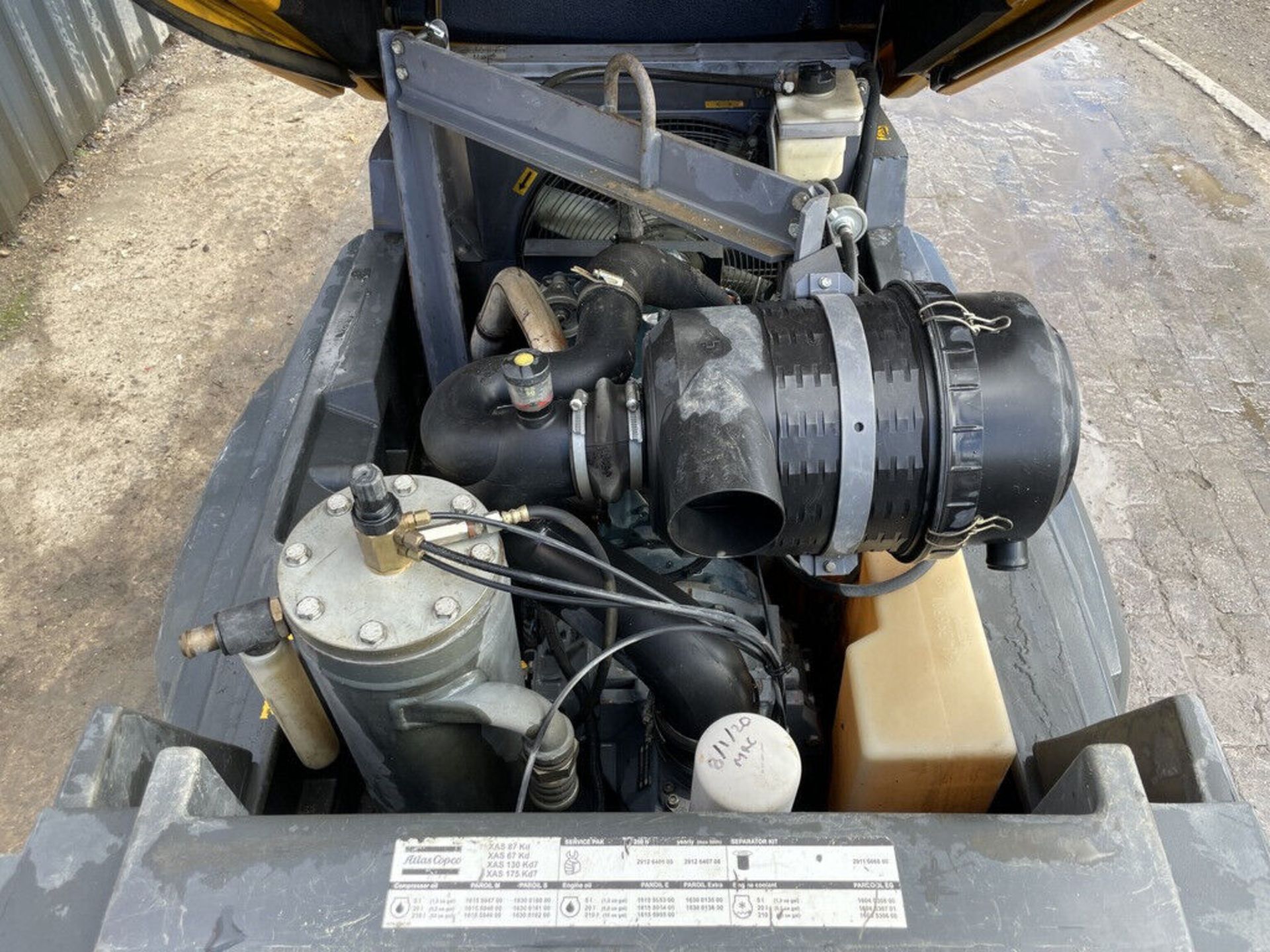 2013 ATLAS COPCO XAS67 COMPRESSOR - Image 6 of 8