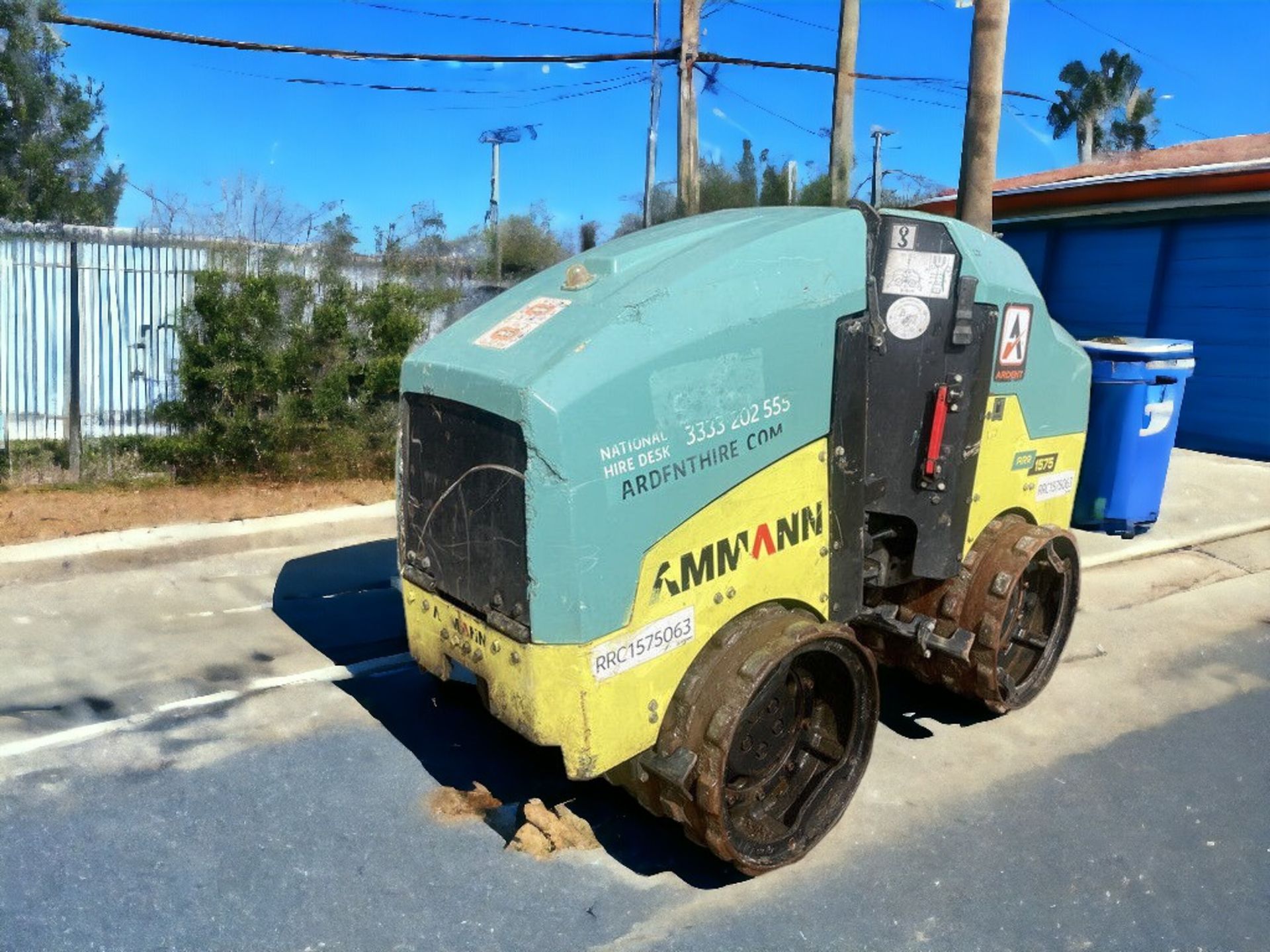 2018 AMMANN ARR 1575 TRENCH ROLLER: POWERFUL, LOW-HOUR COMPACTION SOLUTION