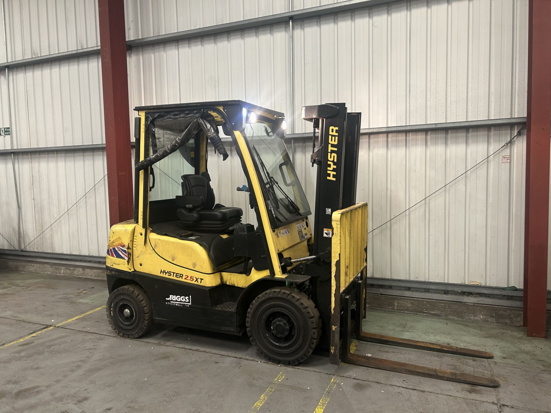 2016 DIESEL FORKLIFTS HYSTER H2.5XT - Image 4 of 6