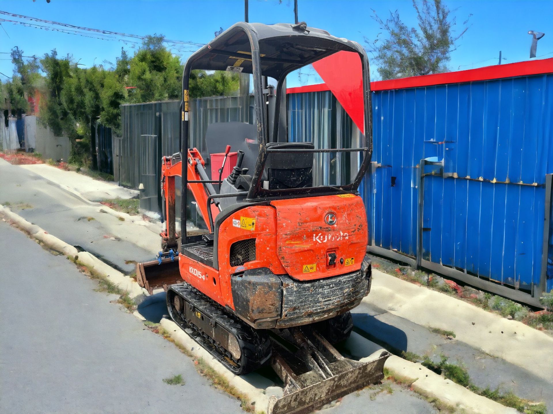 KUBOTA KX015-4 MINI EXCAVATOR - 2016 - Image 9 of 11