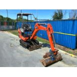 KUBOTA KX015-4 MINI EXCAVATOR - 2016