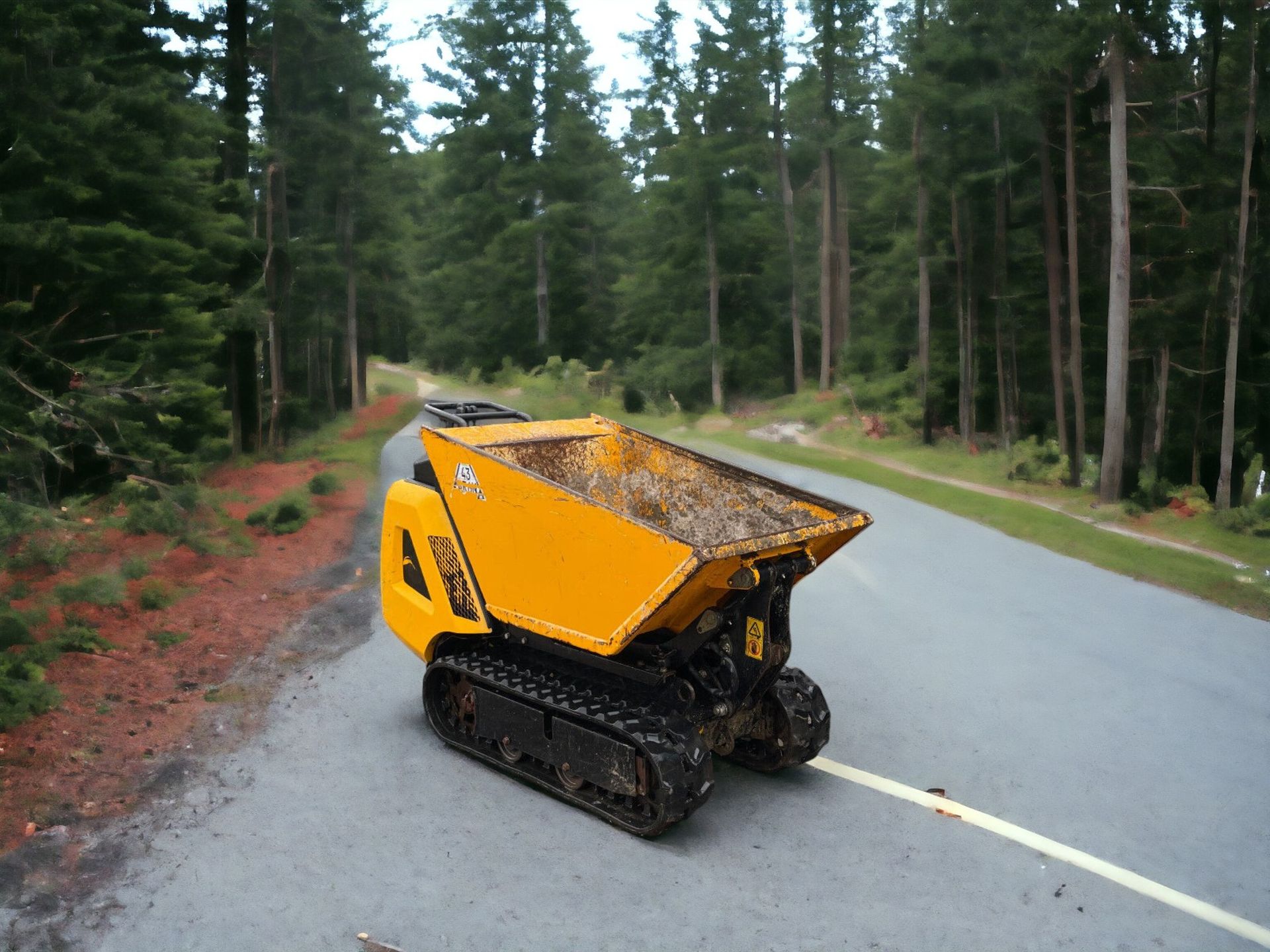 2018 JCB DUMPSTER HTD5 TRACKED MINI DUMPER - Image 8 of 9