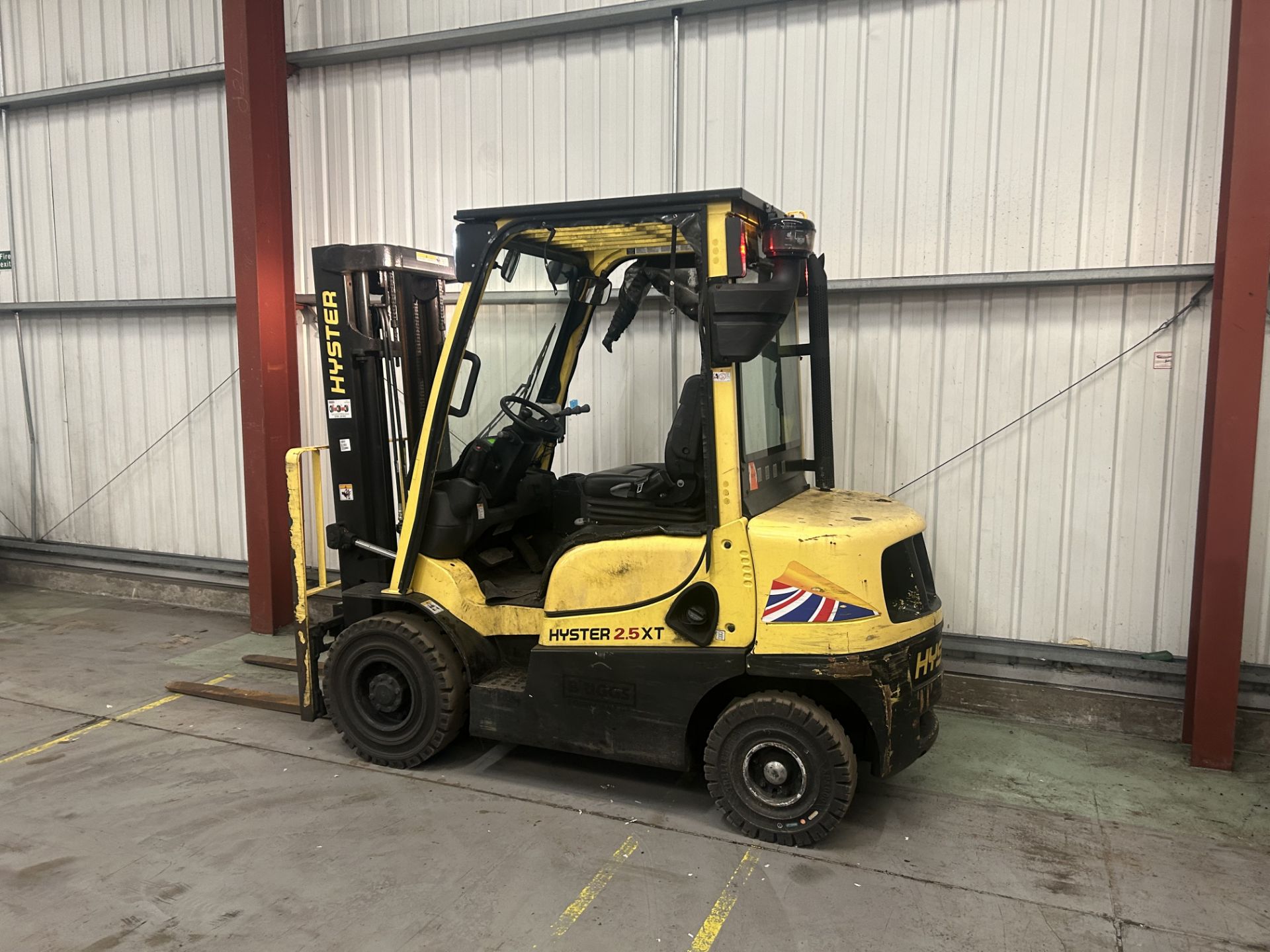 2016 DIESEL FORKLIFTS HYSTER H2.5XT - Image 3 of 6