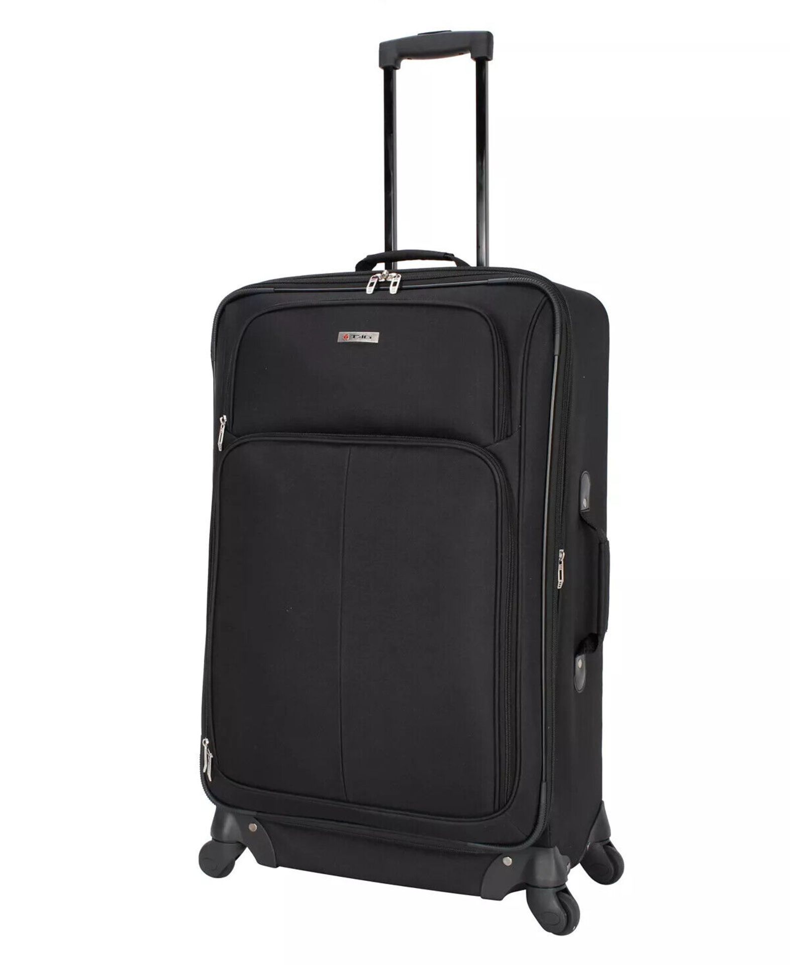 5 PC GENUINE TAG RIDGEFIELD SOFTSIDE LIGHTWEIGHT LUGGAGE SET - Image 10 of 10