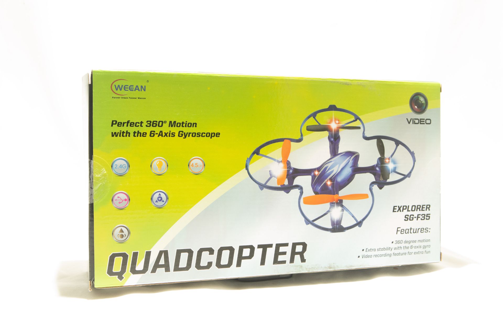 24 X NEW EXPLORER 2.4 GHZ REMOTE CONTROL QUADCOPTERS - Image 3 of 8