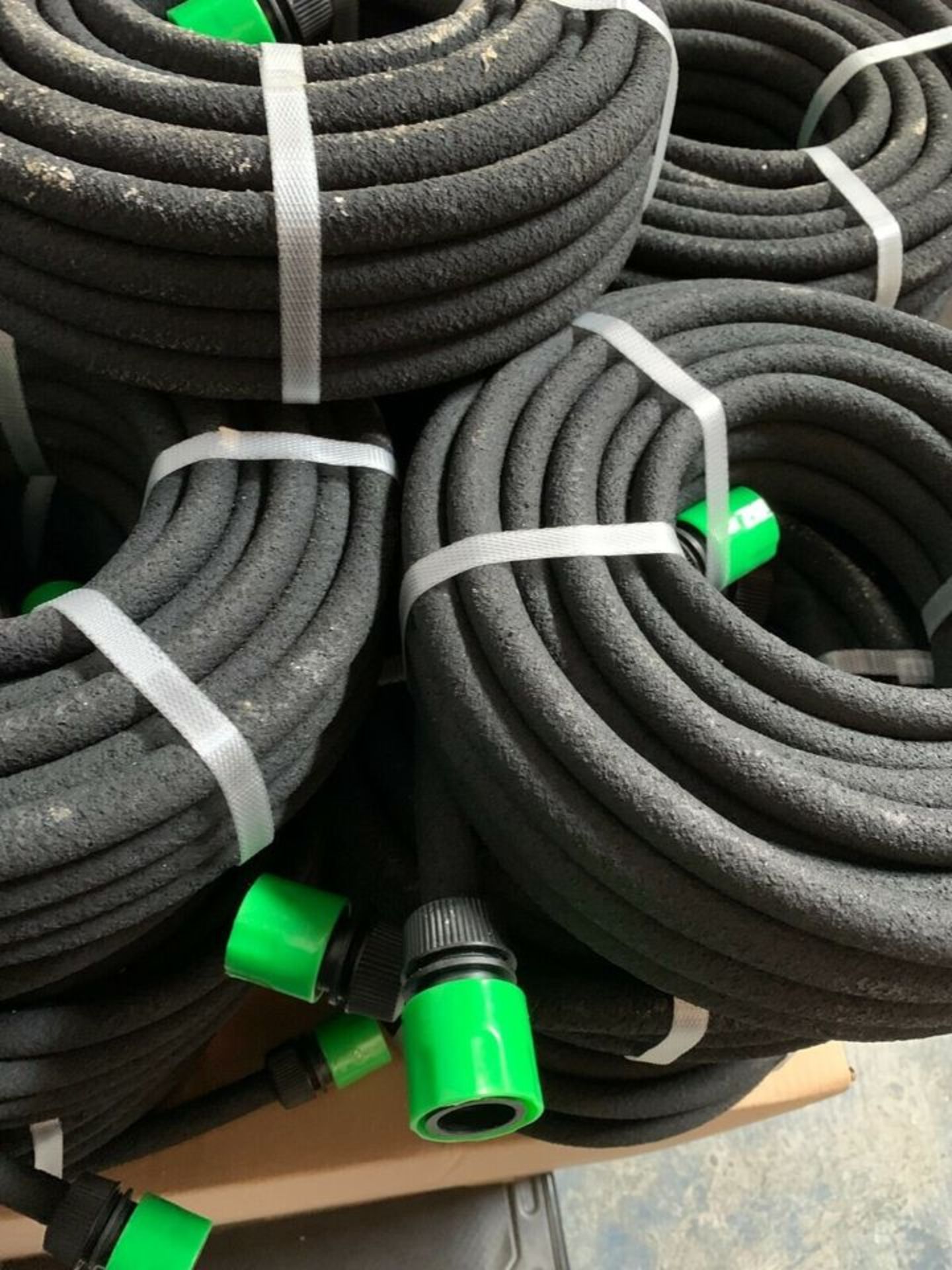 JOBLOT WHOLESALE OF 50 X GARDEN POROUS SOAKER HOSE AUTOMATIC DRIP LEAKY WATERING