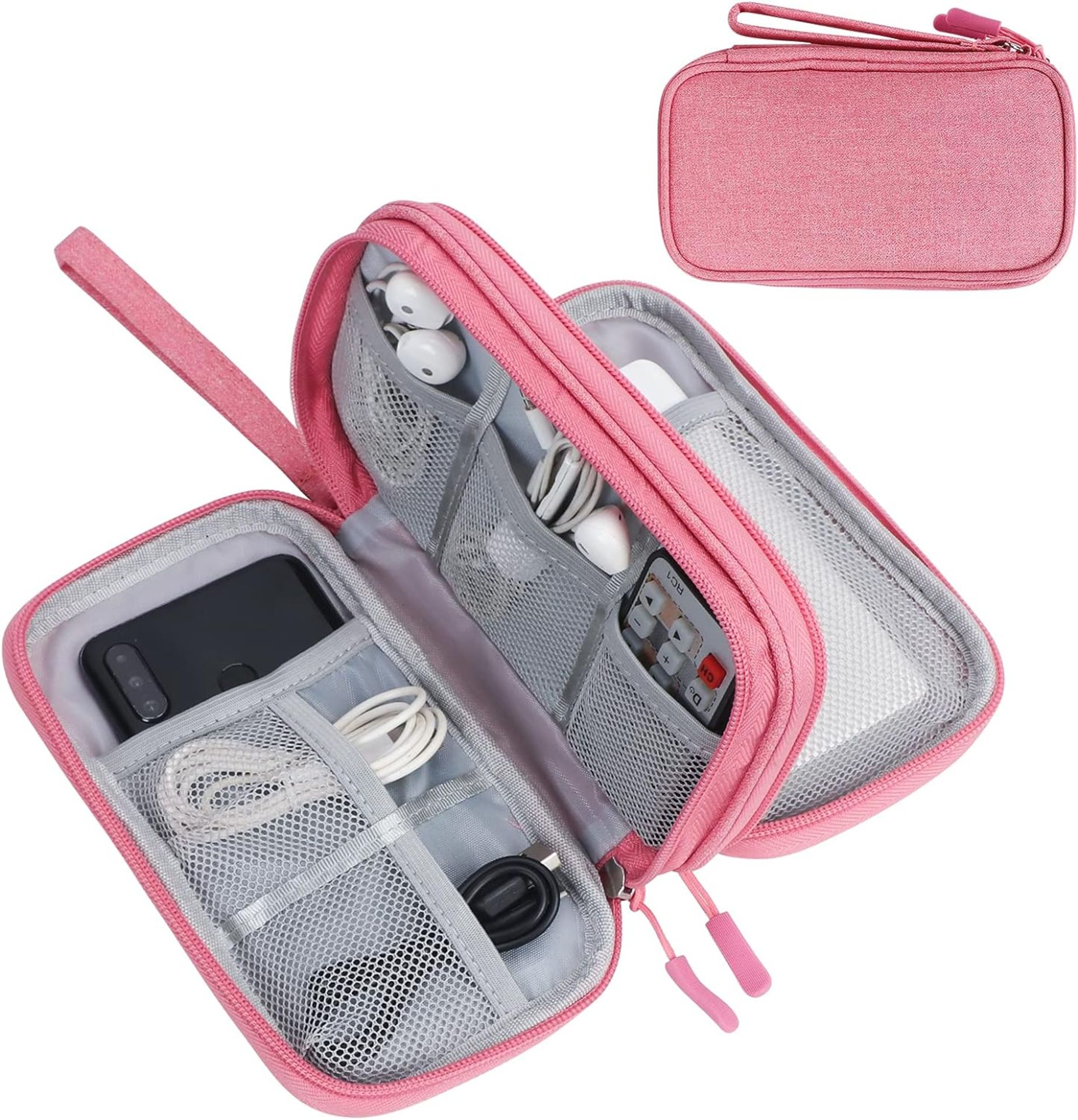 MIXED JOBLOT TRAVEL CABLE ORGANIZER BAG 200 PCS - Image 6 of 6