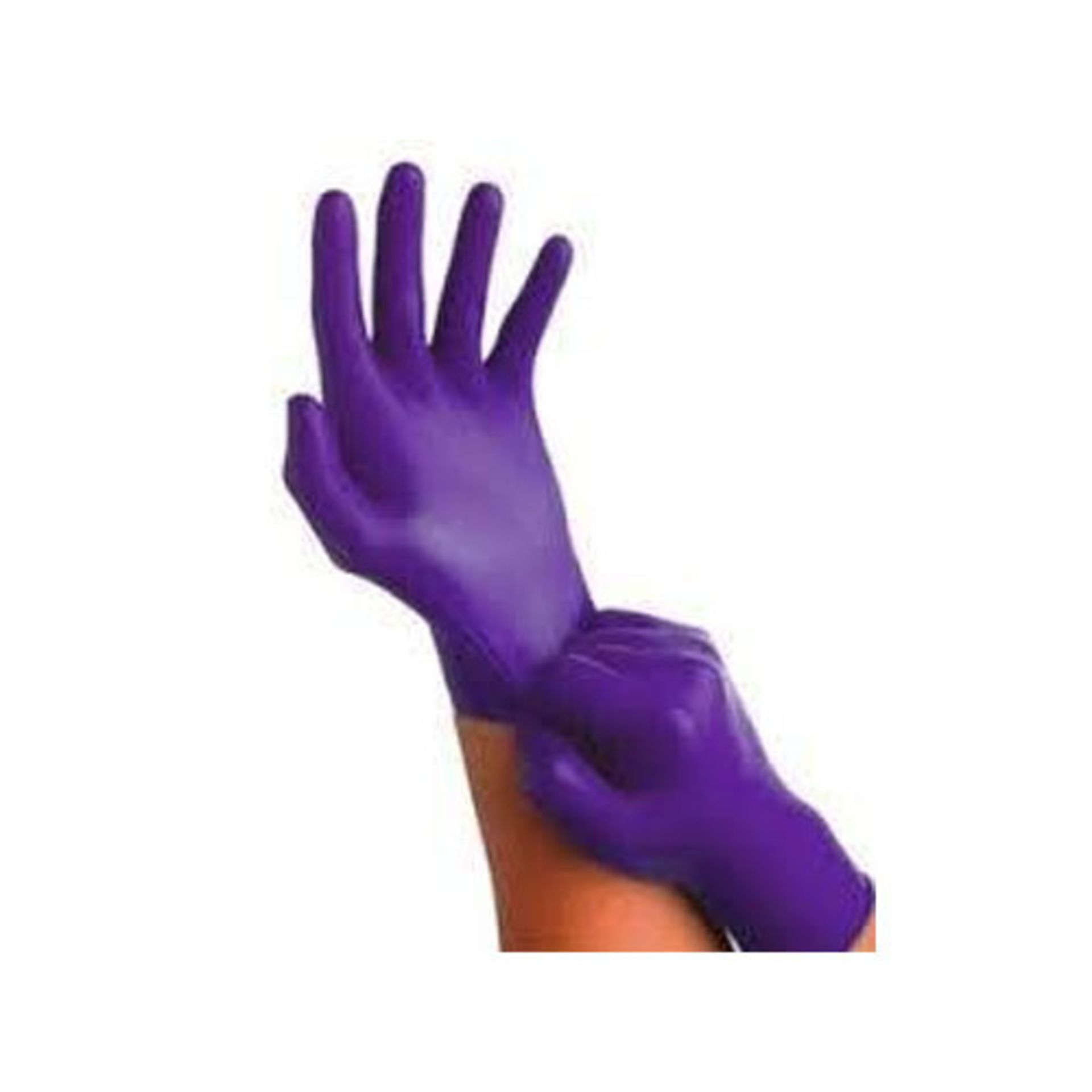 100 BOXES OF NITRILE GLOVES POWDER LATEX FREE PURPLE 100 PER BOX RRP £1100 - Image 4 of 4