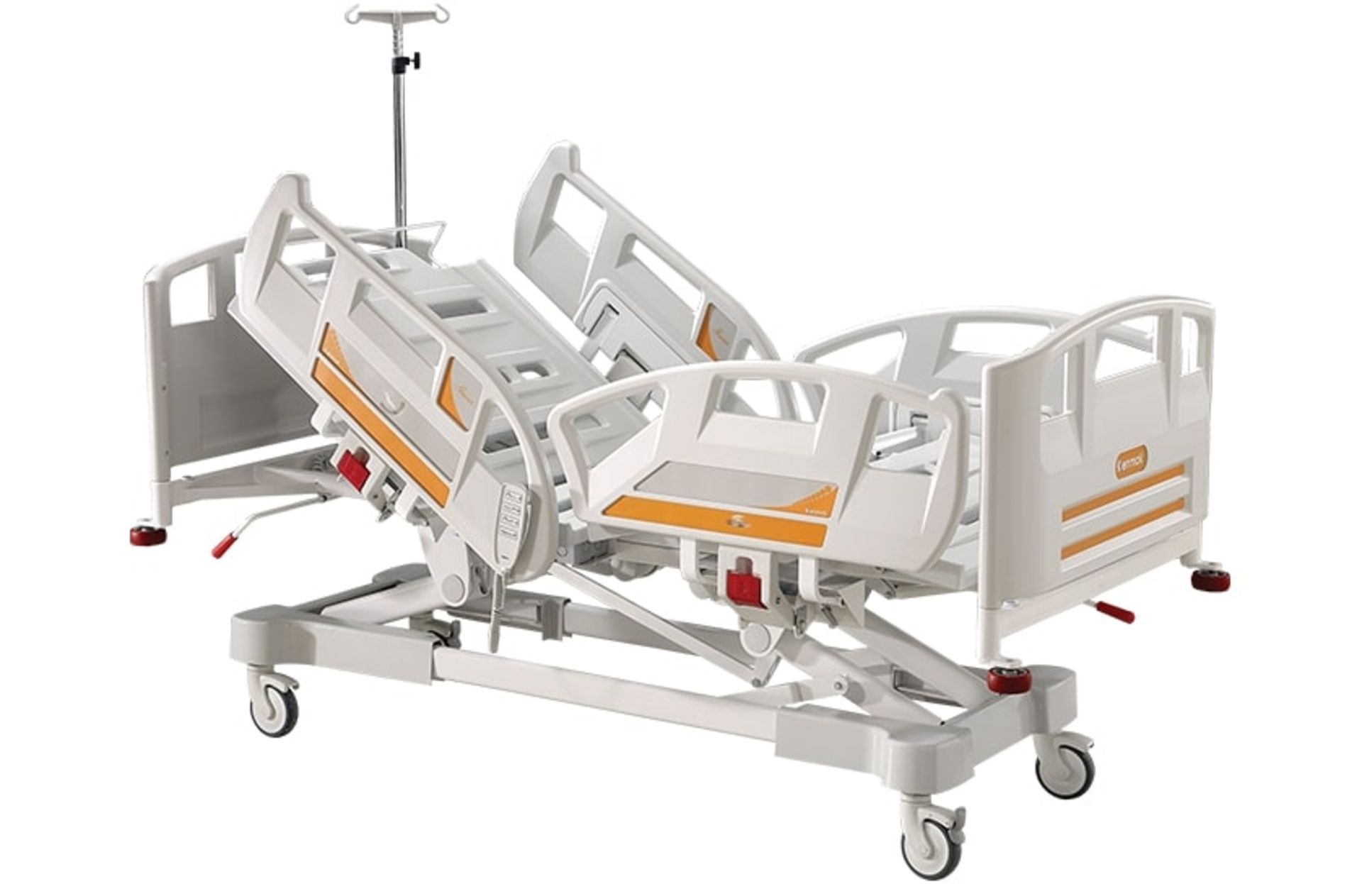 KENMARK GUESS 301 ELECTRIC FULLY ADJUSTABLE HOSPITAL BEDS WITH MATTRESSES