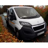 *SPARES OR REPAIRS* 2018 PEUGEOT BOXER DOUBLE CAB TIPPER