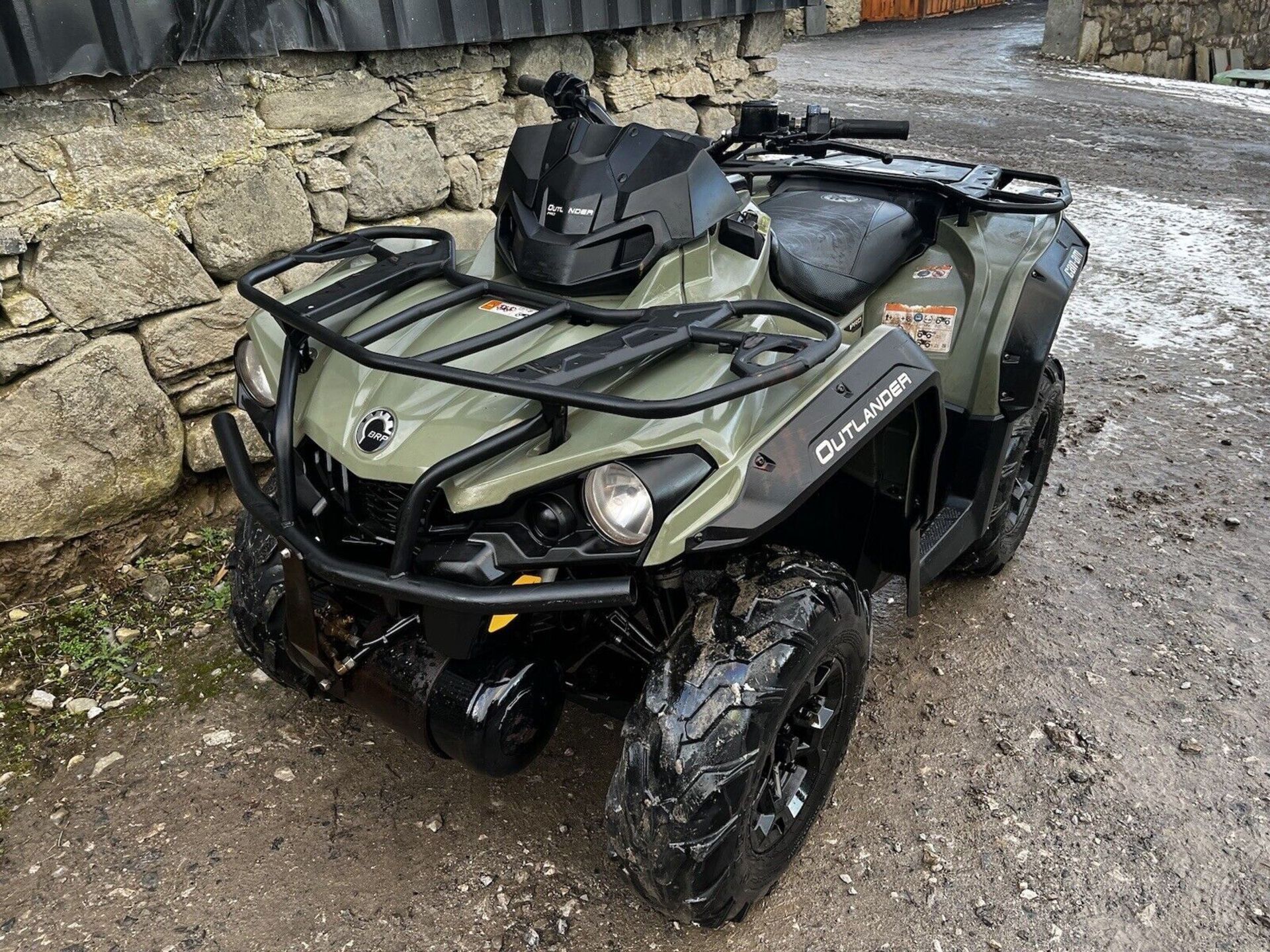 2018 CAN AM OUTLANDER 570 PRO 4WD QUAD ATV - Image 4 of 6