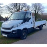 2017 IVECO DAILY 35S14 LWB DROPSIDE + TAIL LIFT TRUCK