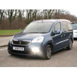EXCEPTIONAL 2018/18 PEUGEOT PARTNER ACTIVE WHEELCHAIR ACCESSIBLE VEHICLE >>--NO VAT ON HAMMER--<<