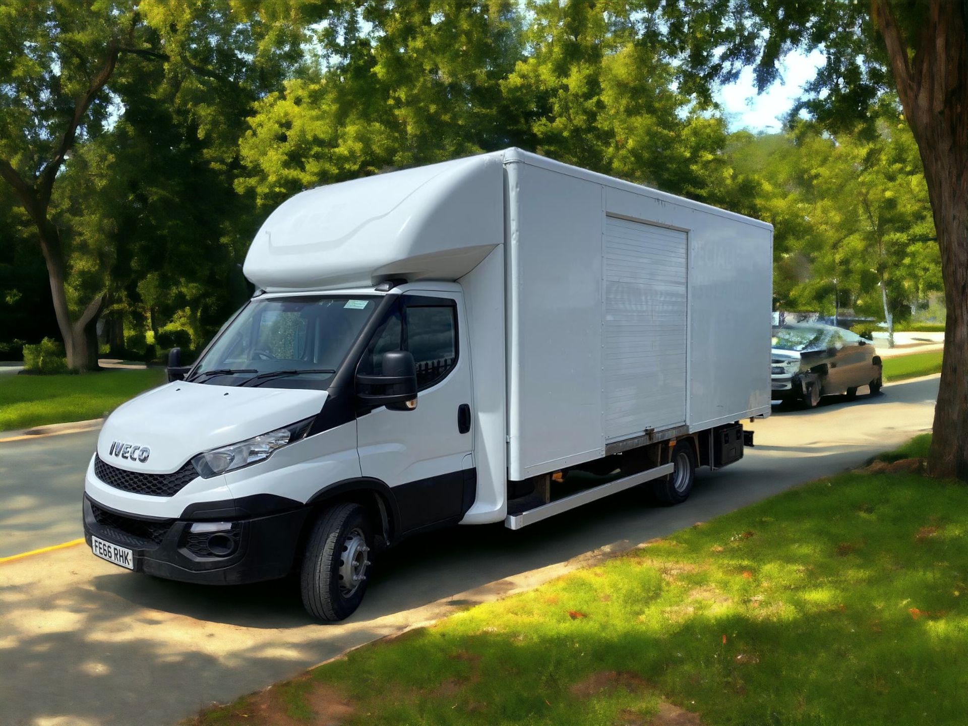 2016 IVECO DAILY 70C-170 3.0 AUTO 19FT LUTON WITH SIDE SHUTTER >>--NO VAT ON HAMMER--<<