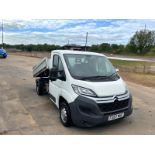 2017-67 REG CITROEN RELAY CAGE TIPPER MWB - HPI CLEAR - READY TO GO!