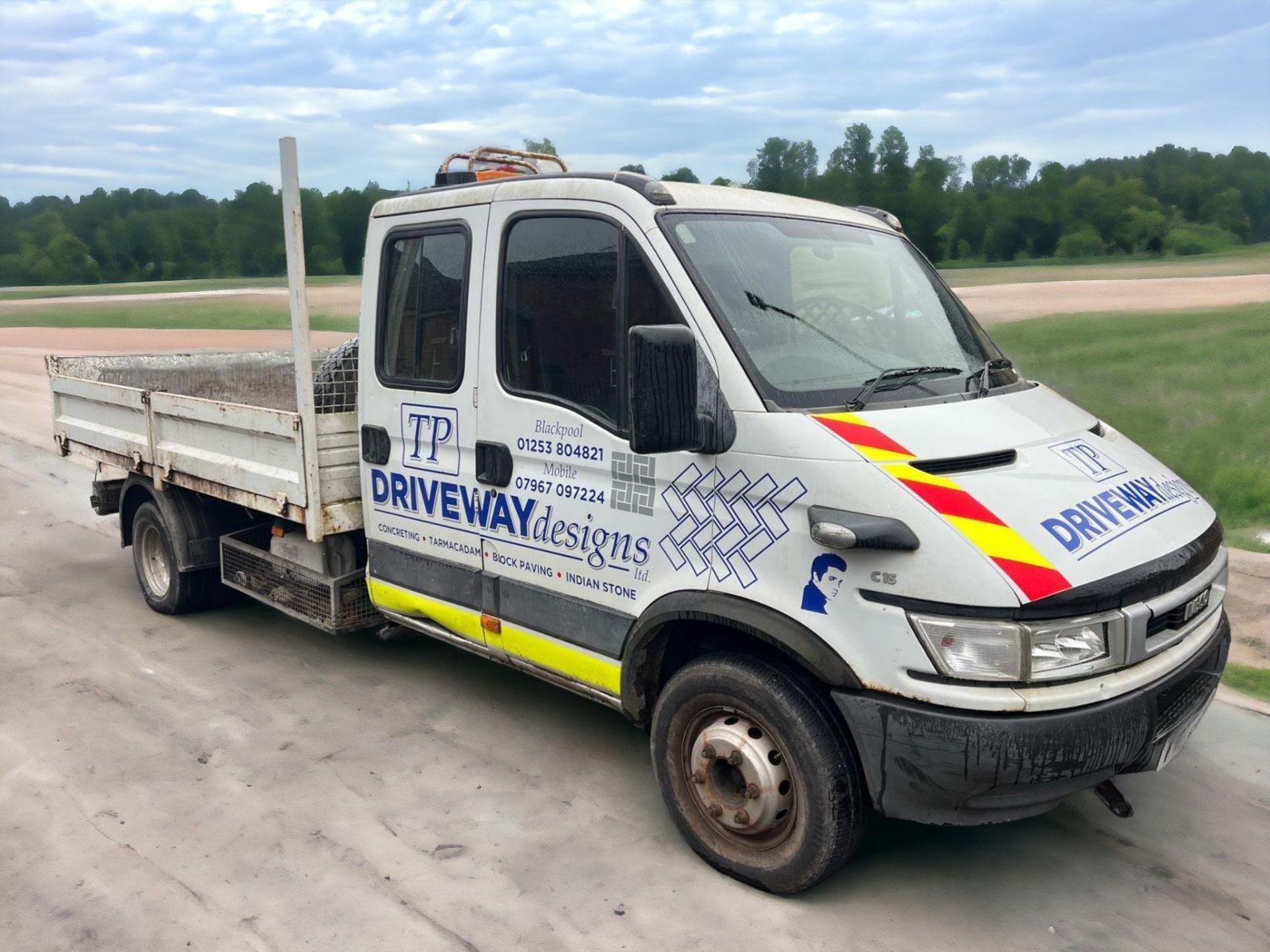 **SPARES OR REPAIRS** 2007 VECO DAILY 7 TON CREWCAB TIPPER >>--NO VAT ON HAMMER--<<