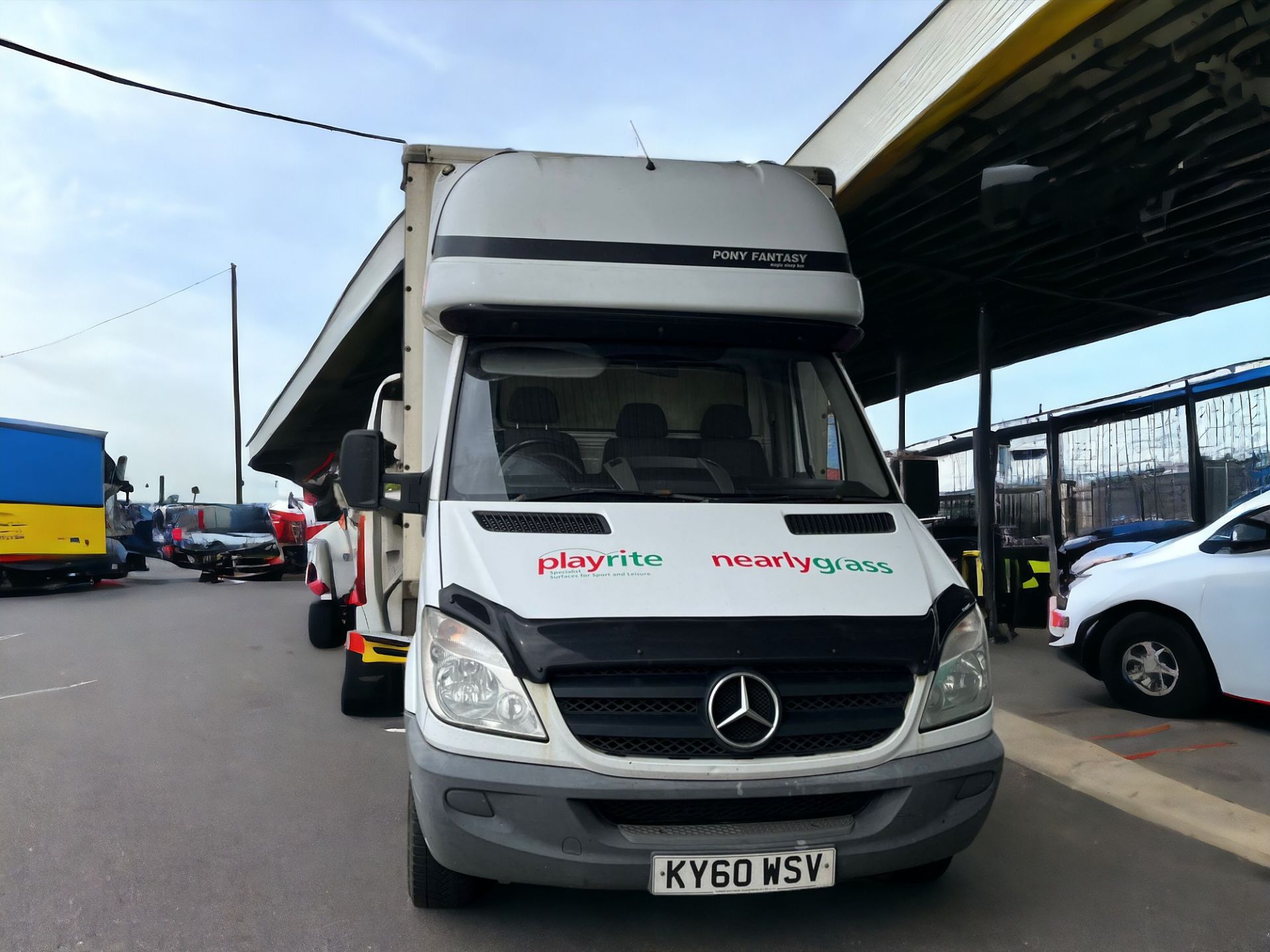 MERCEDES-BENZ SPRINTER 313 CDI XLWB CURTAINSIDER -RELIABLE VEHICLE >>--NO VAT ON HAMMER--<< - Image 10 of 10