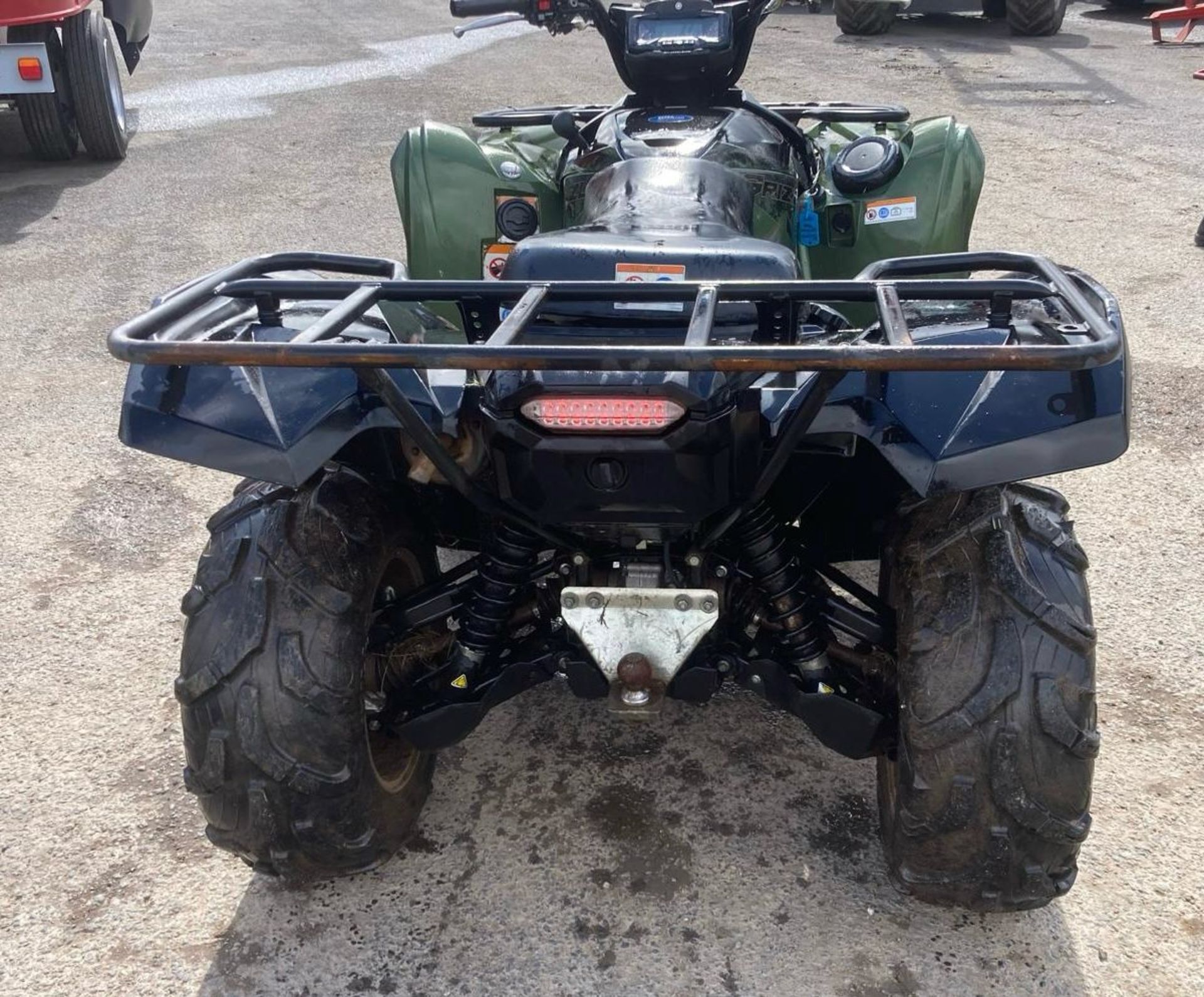 2021 YAMAHA GRIZZLY 700 SE FARM QUAD BIKE 4X4 ATV - Bild 4 aus 4